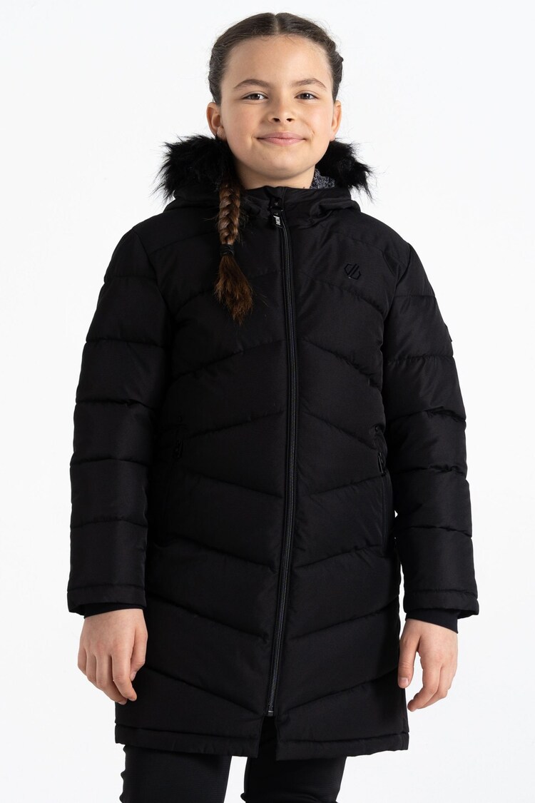 Dare 2b Girls Striking III Hooded Long Line Jacket - Image 1 of 1