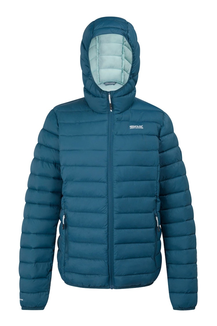 Regatta Blue Womens Hooded Marizion Walking Jacket - Image 1 of 1
