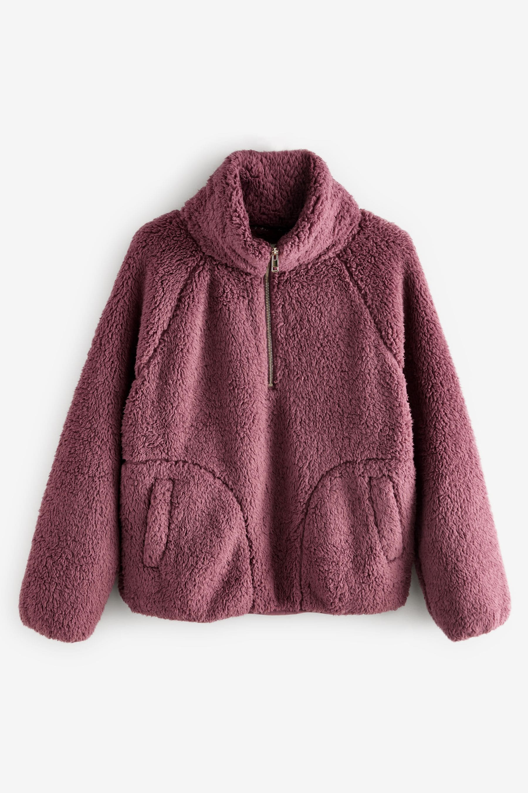 Pink borg jacket hotsell