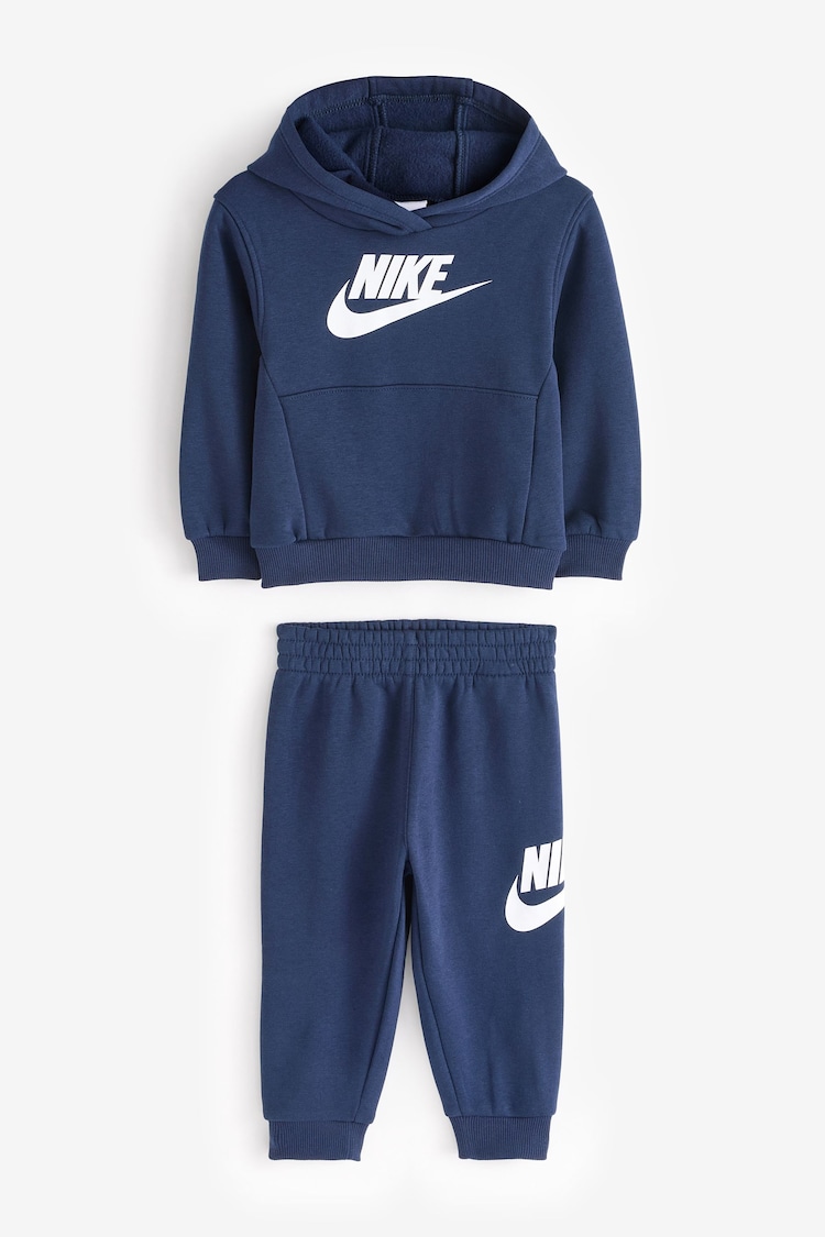 Nike Navy Infant Club Fleece Tracksuit - Image 1 of 1