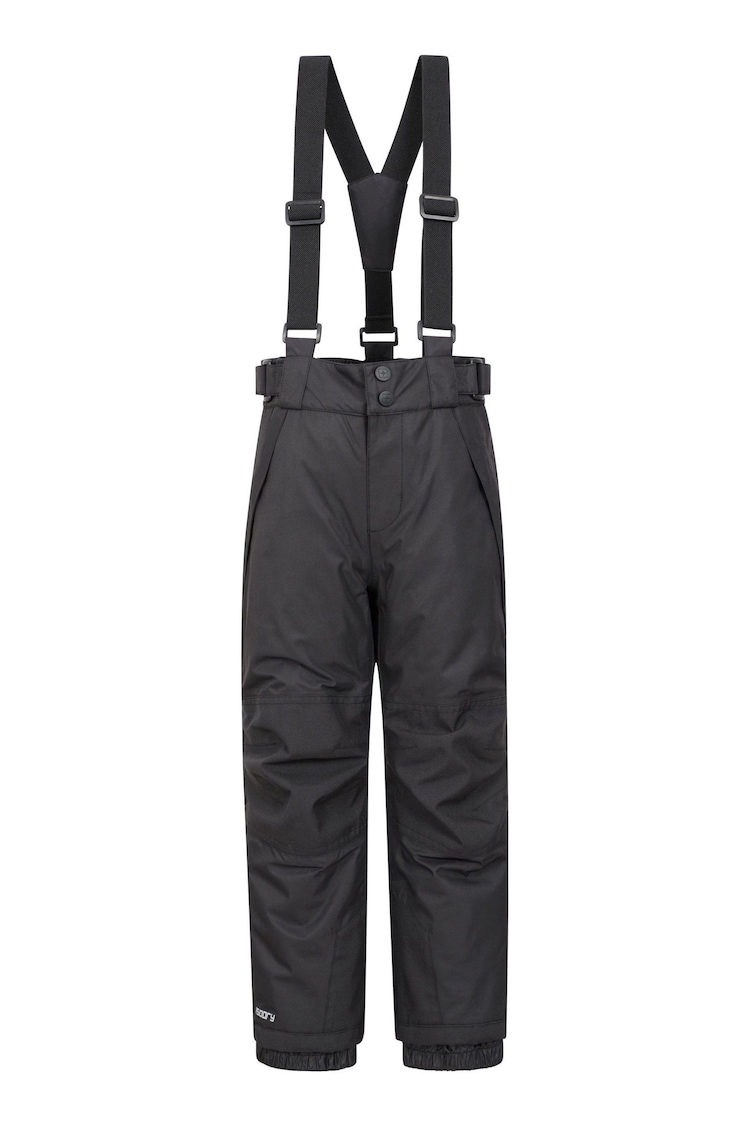 Mountain Warehouse Black Falcon Extreme Kids Waterproof Ski Trousers - Image 1 of 1