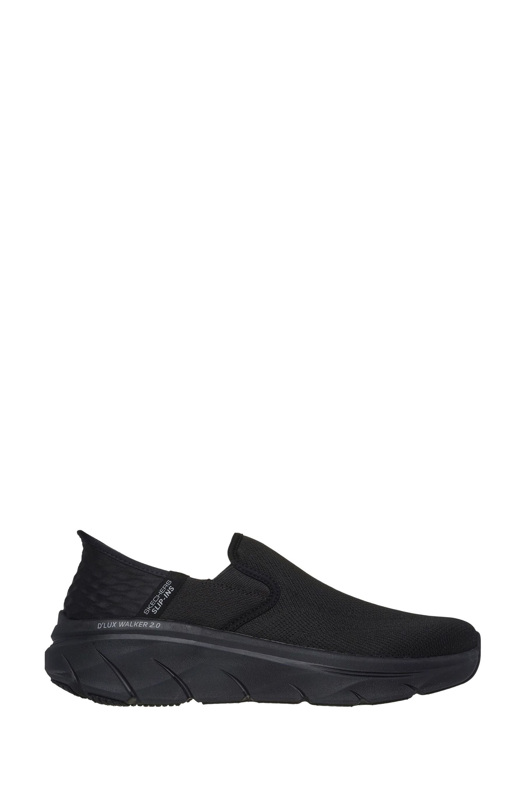 Buy Skechers Black D'Lux Walker 2.0 Reeler Shoes from the Next UK ...