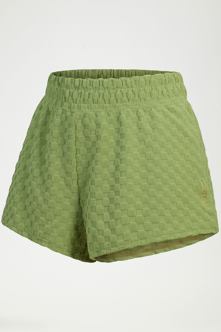 Speedo Green Terry 310 Shorts - Image 1 of 1