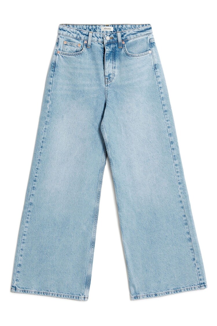 Albaray Light Wash Blue Full Length Wide Jeans - Image 1 of 1
