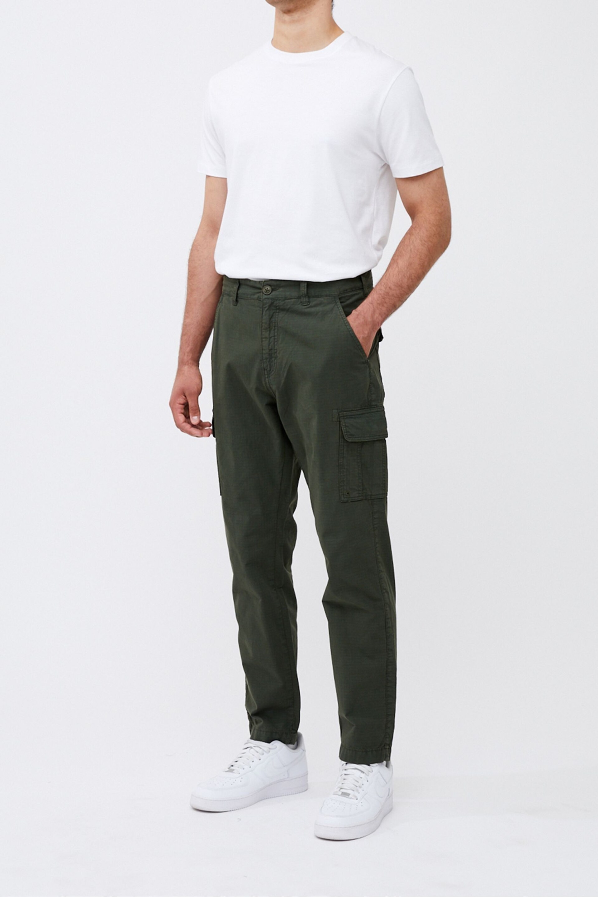 French Connection Natural Ripstop Cargo Trousers - Image 1 of 1