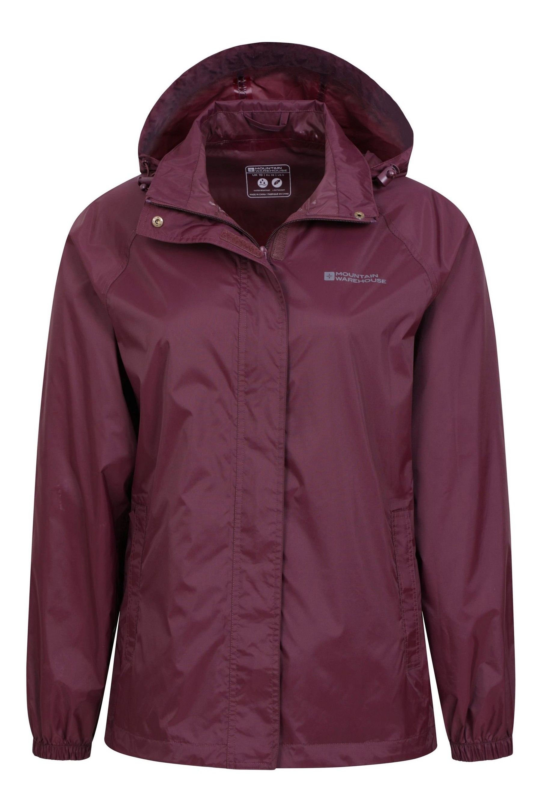 Buy Mountain Warehouse Purple Womens Pakka Waterproof Jacket from the ...