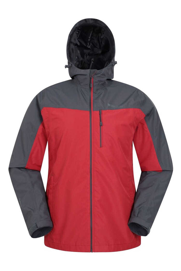Mountain Warehouse Berry Red Brisk Extreme Mens Waterproof Jacket - Image 1 of 1