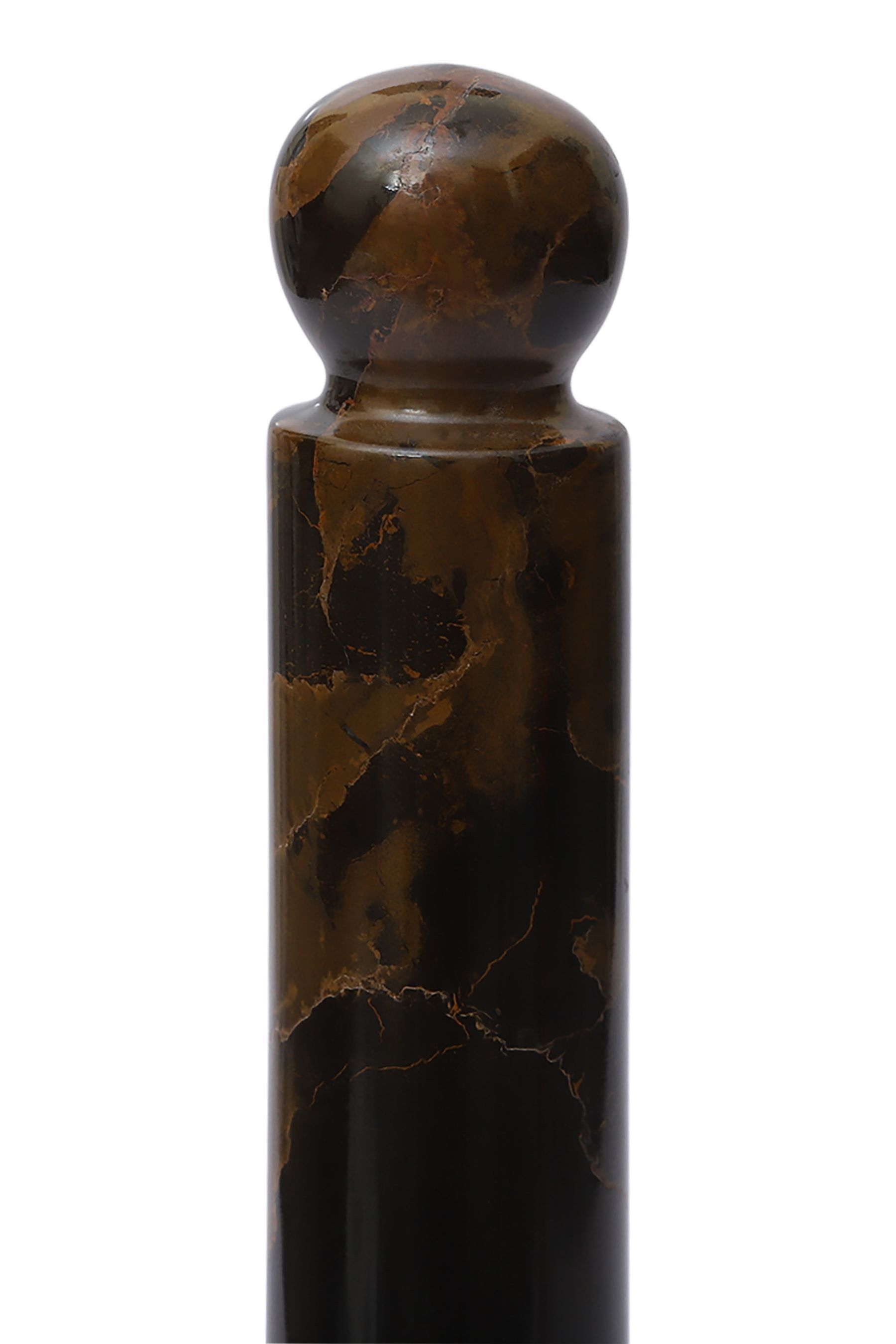 Buy Interiors by Premier Black and Gold Marble Kitchen Roll Holder from
