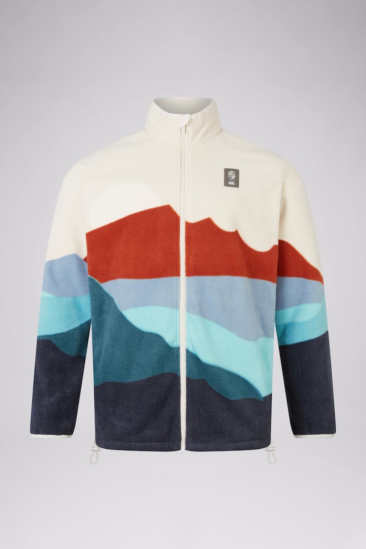 Canterbury Cream British & Irish Lions Rugby Outback Full Zip Fleece - Image 1 of 1