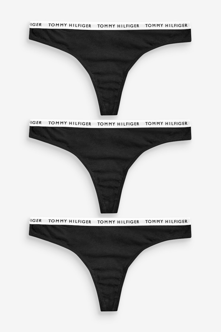 Стринги Tommy Hilfiger Logo Iconic Thongs 3 Pack - Image 1 of 1 Стринги Tommy Hilfiger Logo Iconic Thongs 3 Pack - Image 1 of 1