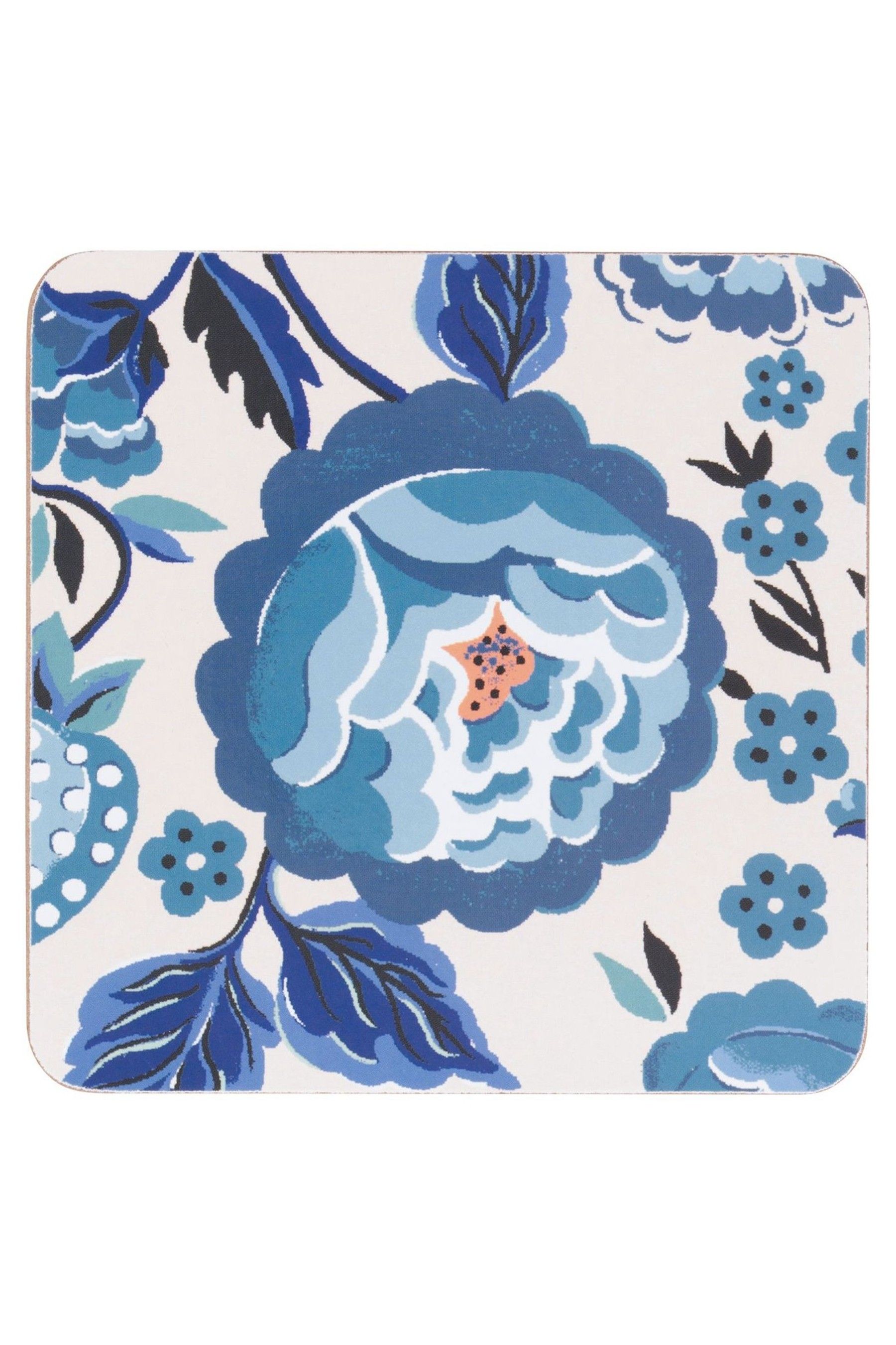 Buy Cath Kidston Blue Strawberry Garden Cork Back Placemats and