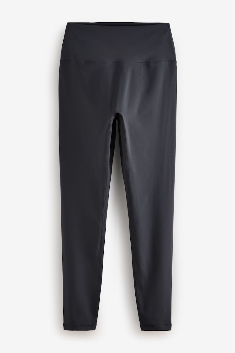 self. Navy High Waist Leggings - Image 1 of 1