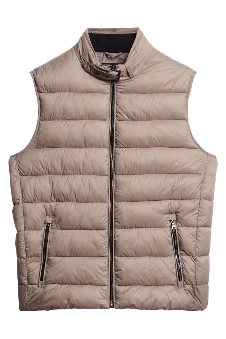 Superdry Nude Lightweight Padded Gilet - Image 1 of 1