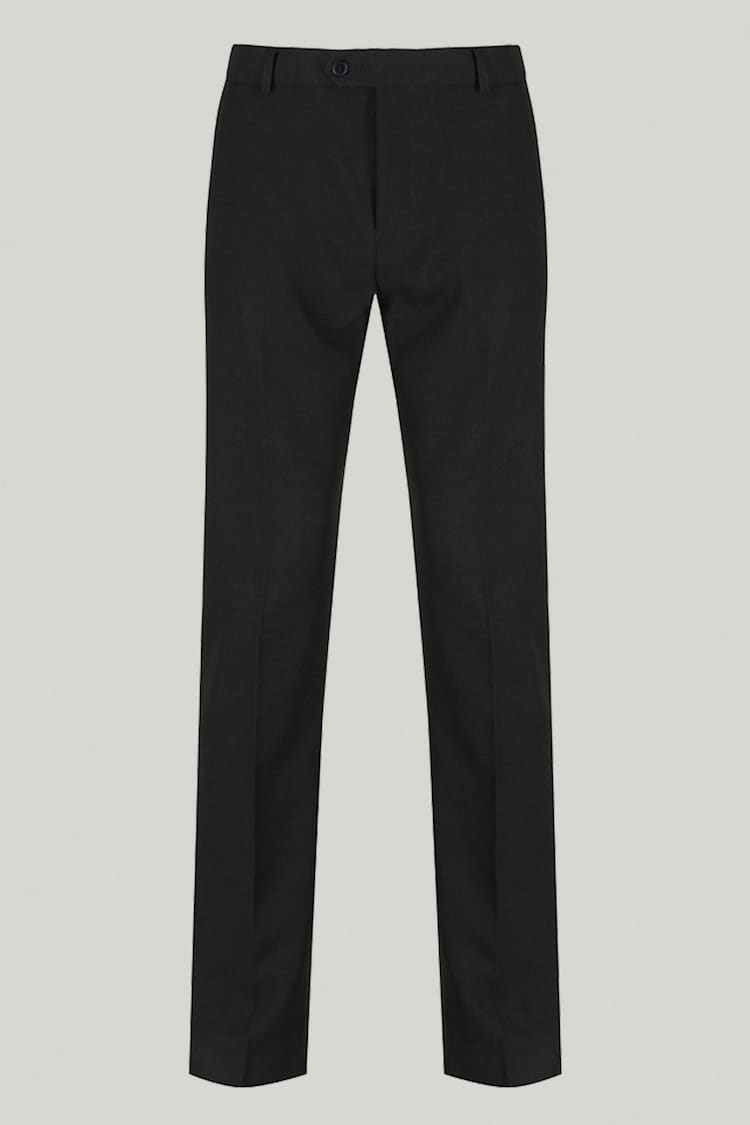Trutex Senior Boys Slim Leg Black School Trousers - Image 1 of 1