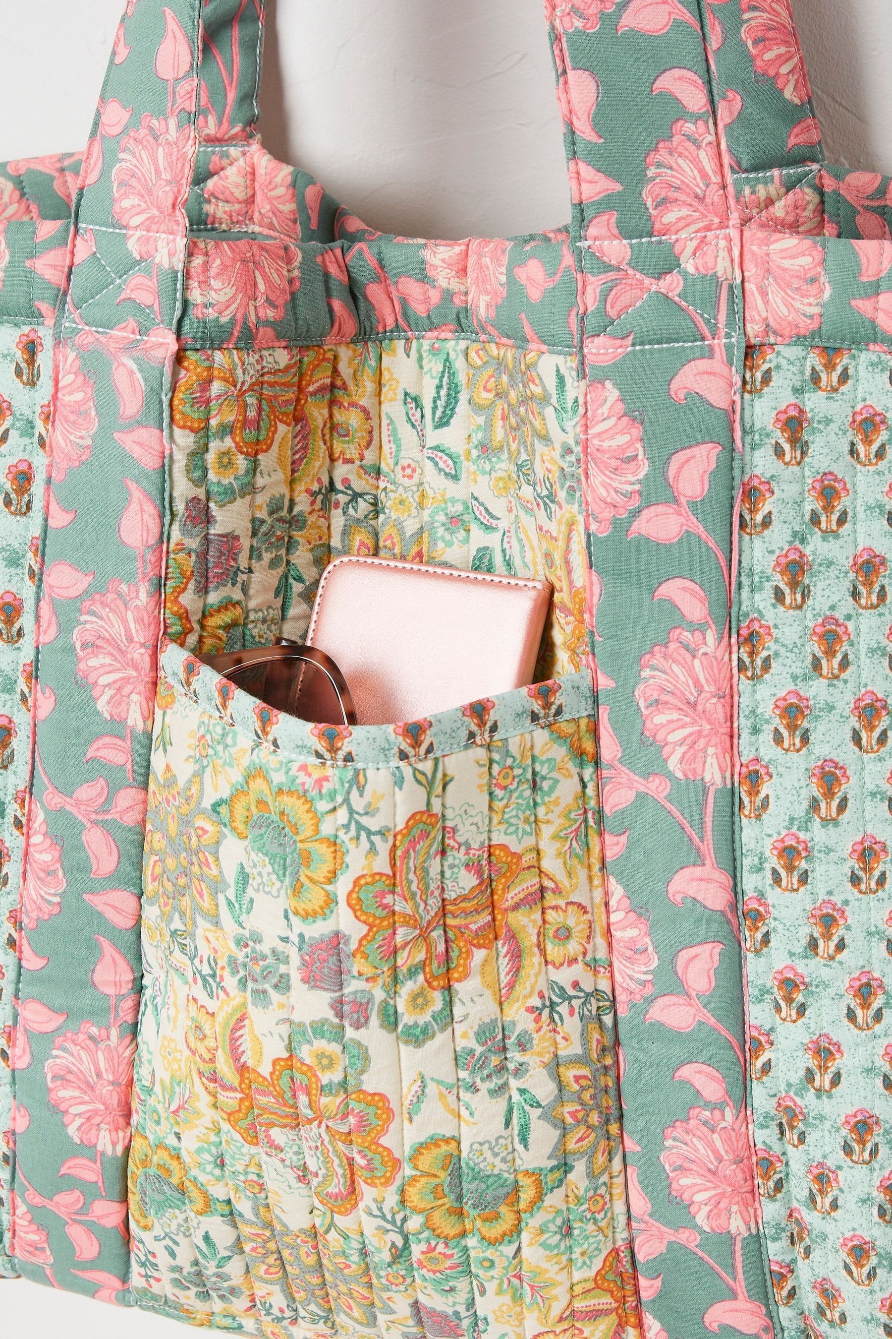 Buy FatFace Remi Quilted Beach Bag from Next Ireland