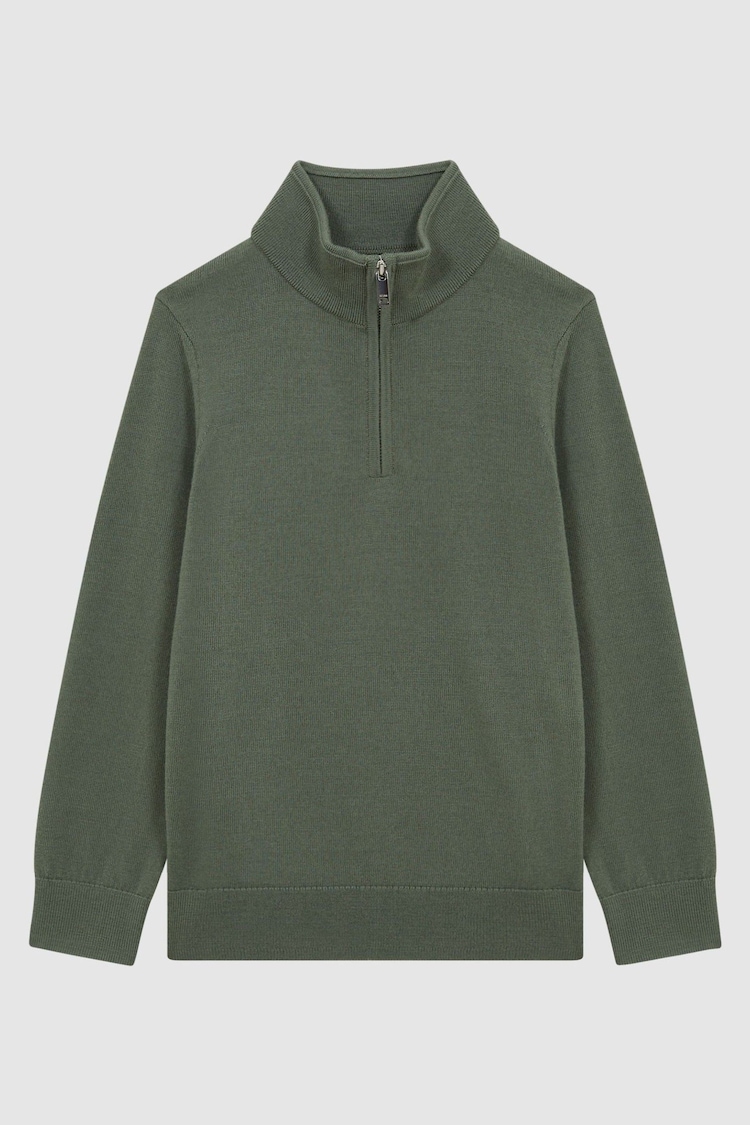 Reiss Blackhall Pullover aus Merinowolle mit Reißverschluss - Bild 1 von 1