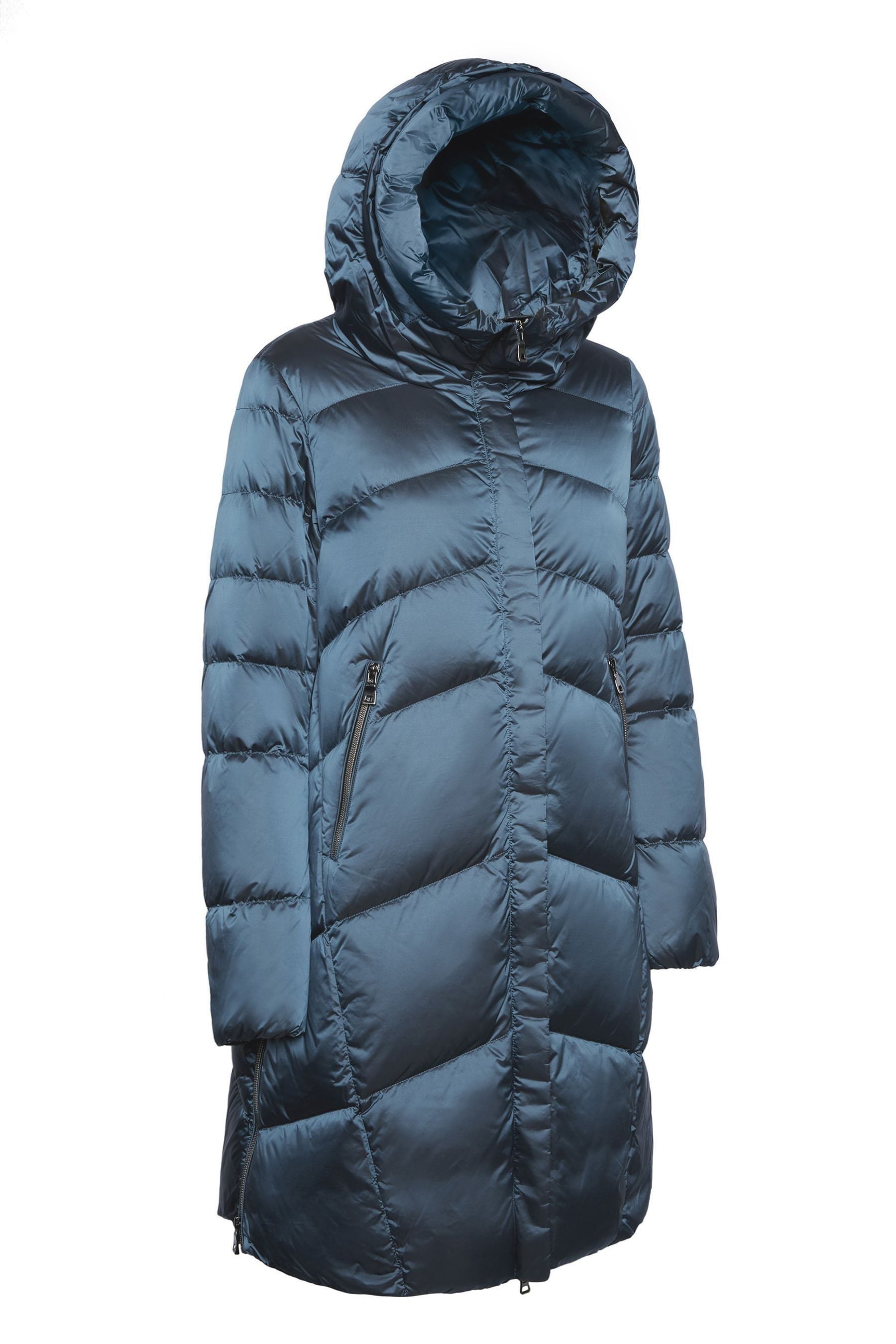 Buy Geox Womens Blue Adrya Parka from the Next UK online shop