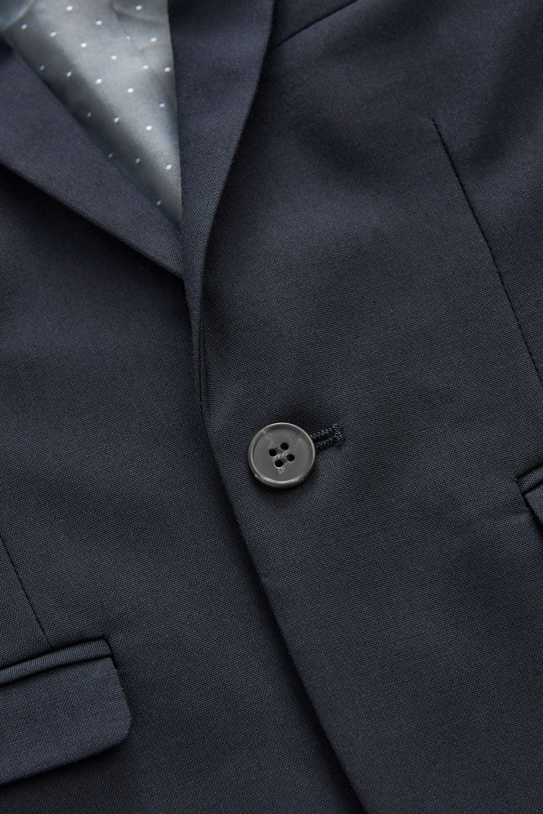 Buy Navy Blue Skinny Fit Suit Jacket (12mths16yrs) from Next Ireland