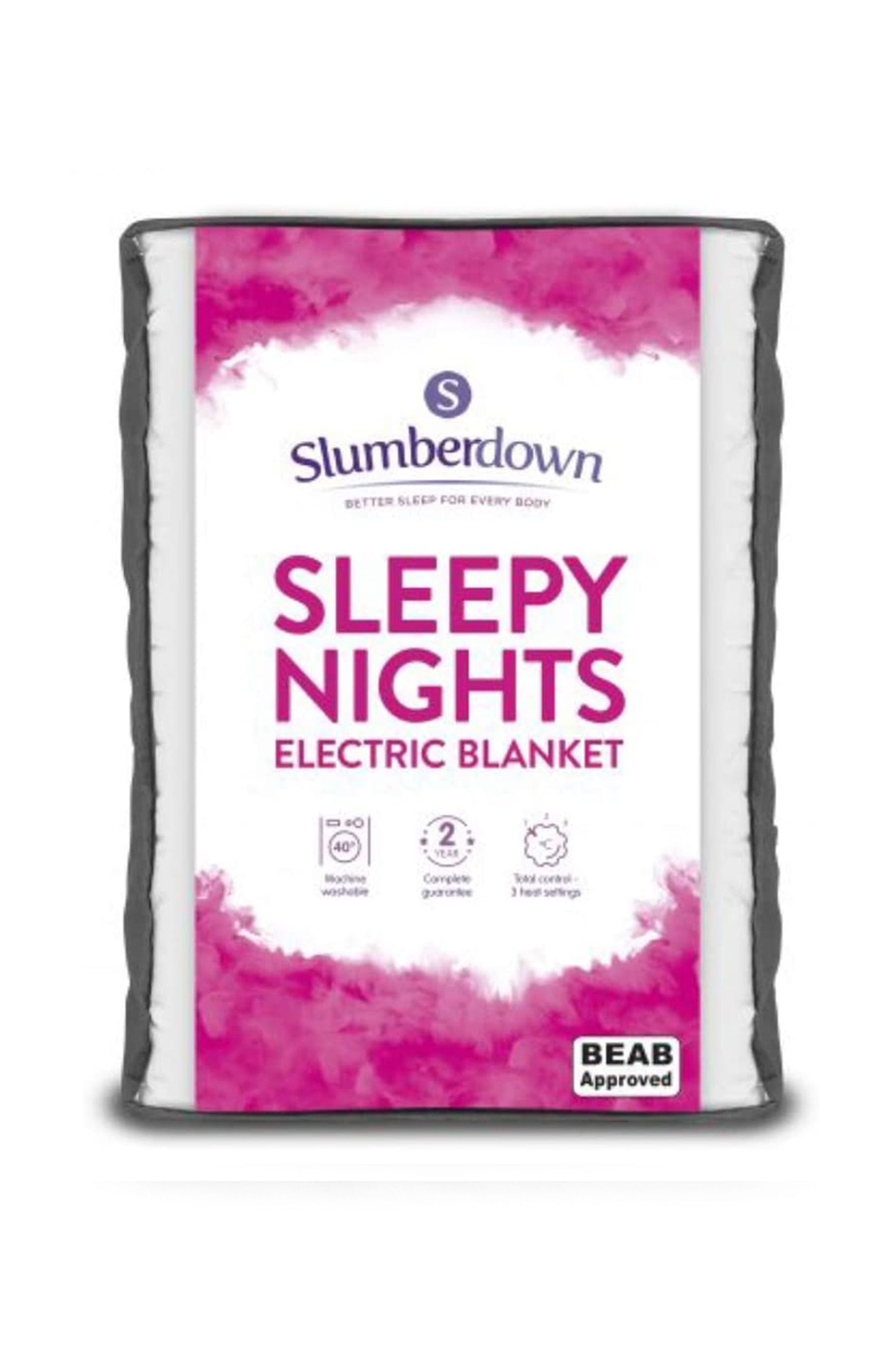 Buy Slumberdown Sleepy Nights 3 Heat Setting Electric Blanket from the