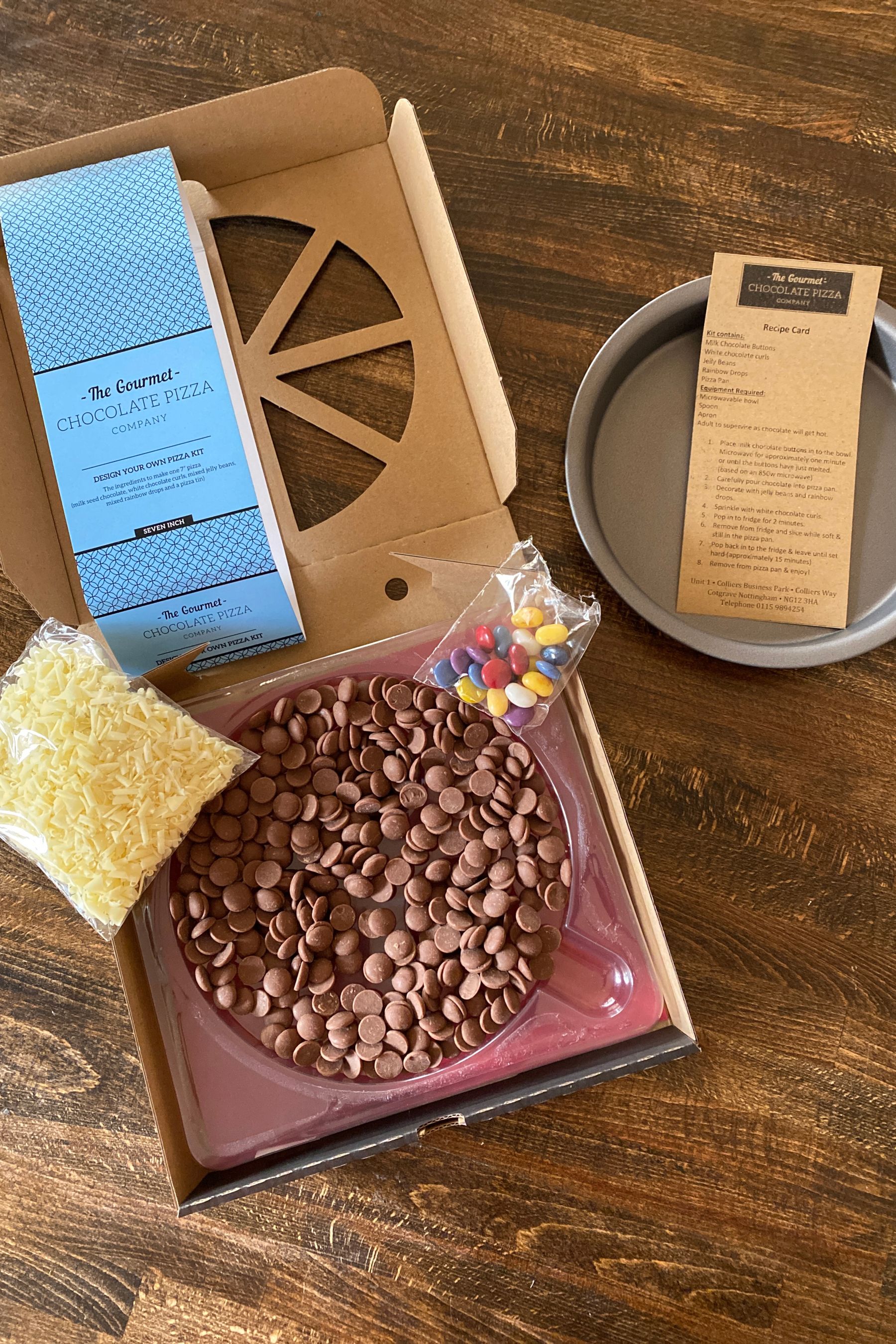 Buy The Gourmet Chocolate Pizza Co No Colour Make Your Own Chocolate