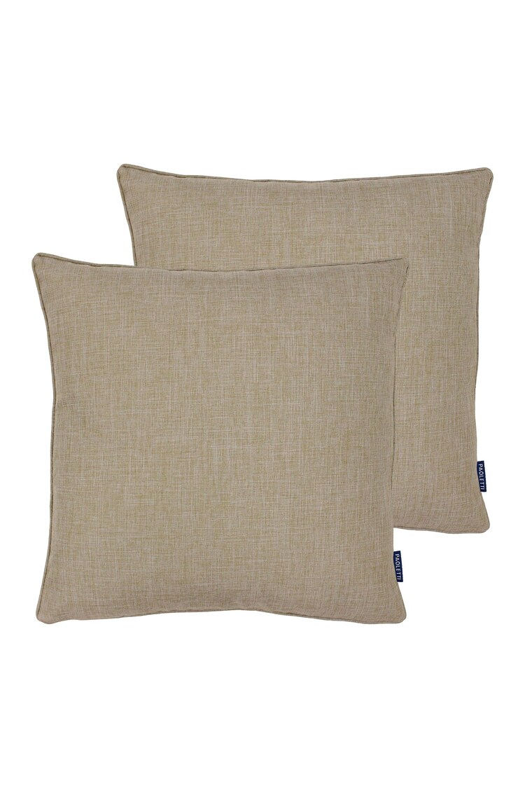 Riva Paoletti 2 Pack Natural Twilight Filled Cushions - Image 1 of 1