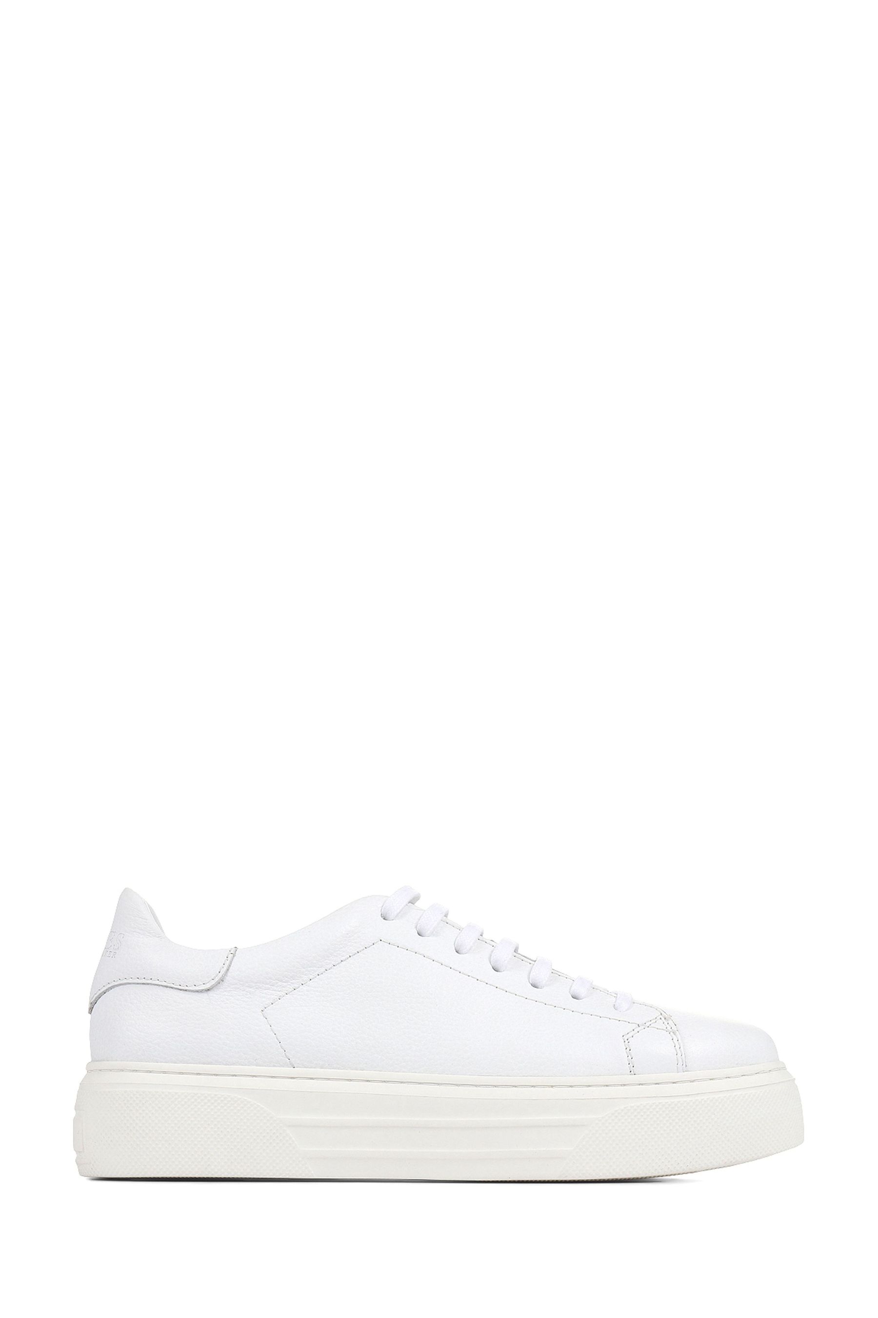 Buy Jones Bootmaker Sylvia Chunky Platform White Trainers from the Next ...