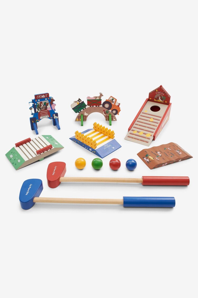 JoJo Maman Bébé Farm Mini Golf Set - Image 1 of 1