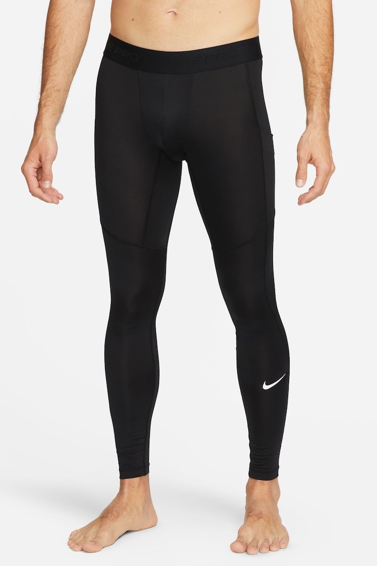 Nike Black Pro Dri-FIT Tights - Image 1 of 1