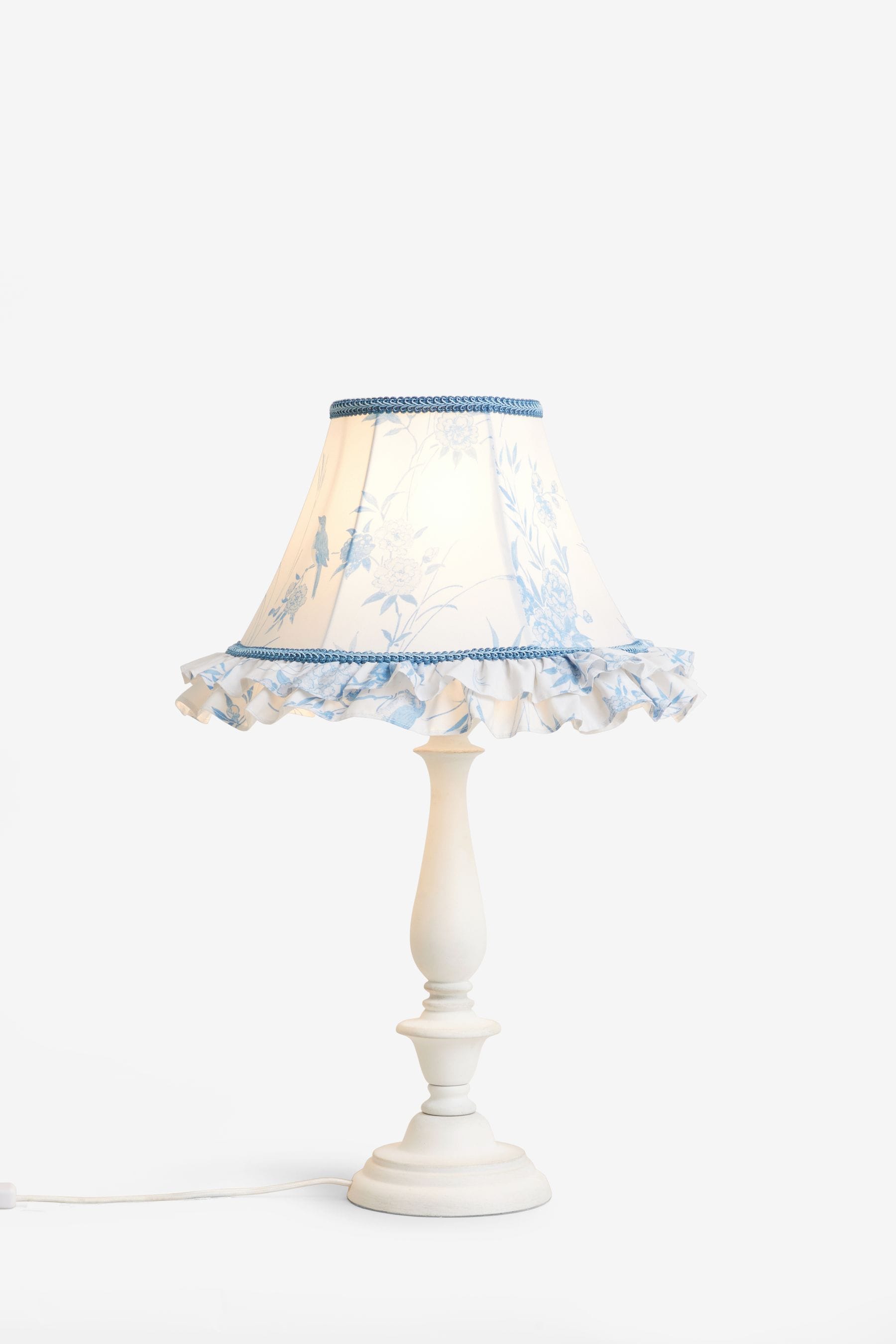 Buy Shabby Chic by Rachel Ashwell® White Delilah Table Lamp from the ...