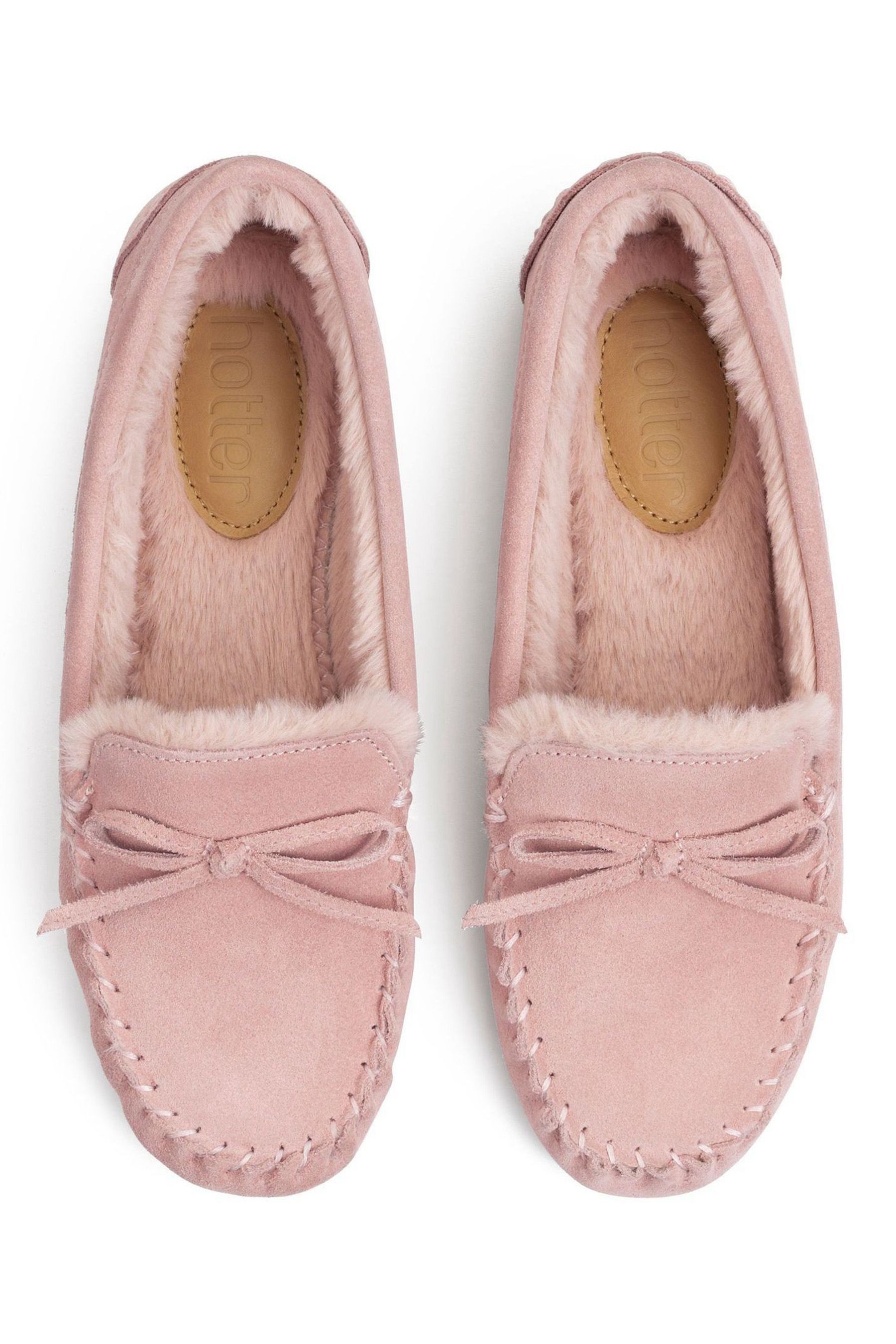 Buy Hotter Pink Cherish Slip On Slippers from the Next UK online shop
