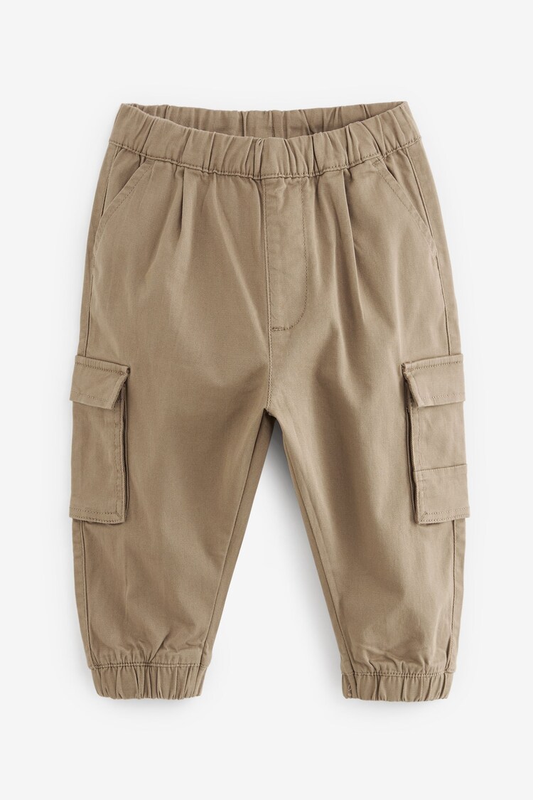 Tan Brown Cargo Trousers (3mths-7yrs) - Image 1 of 1