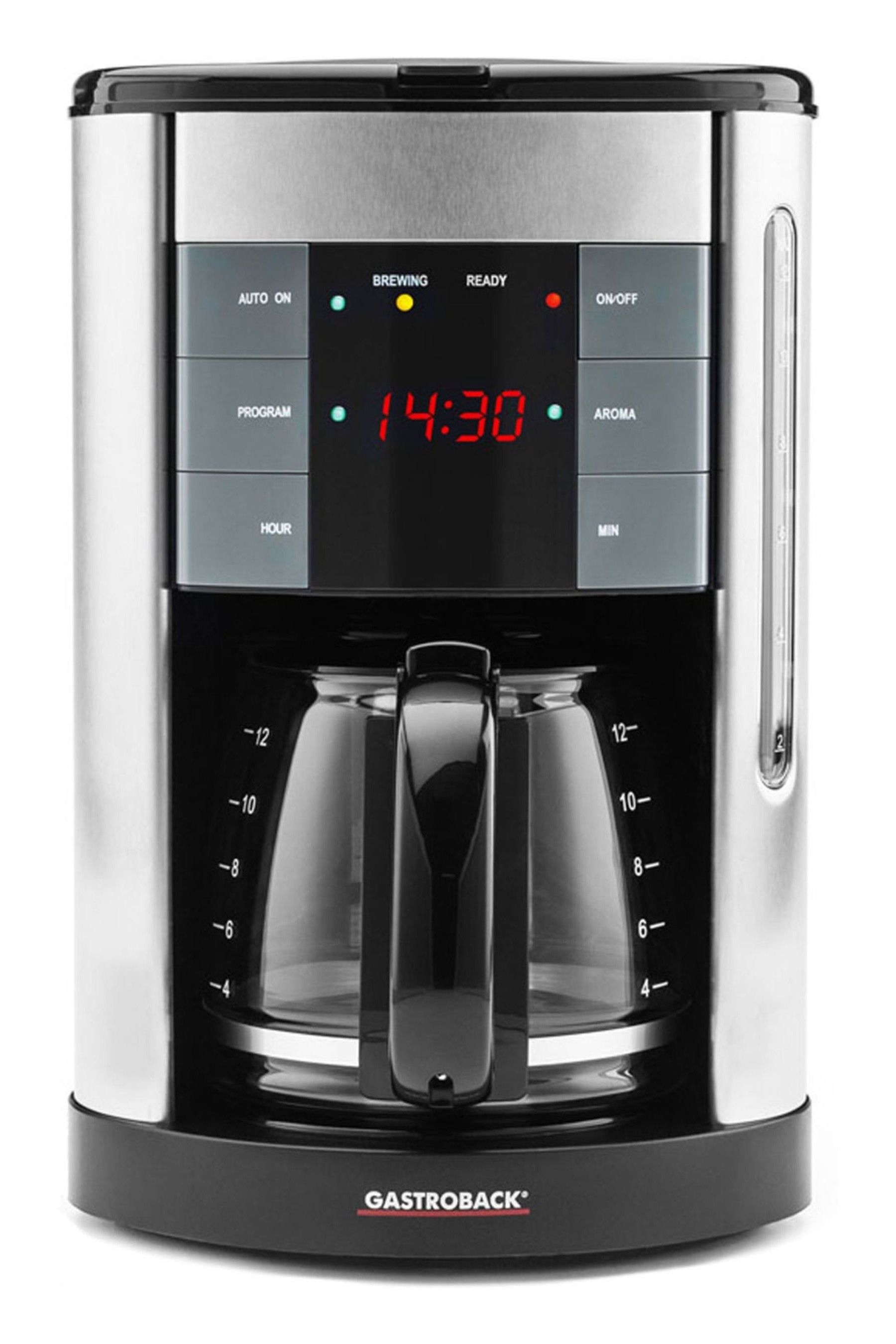 Buy Gastroback Silver Design Aroma Plus 1.5L Filter Coffee Machine from
