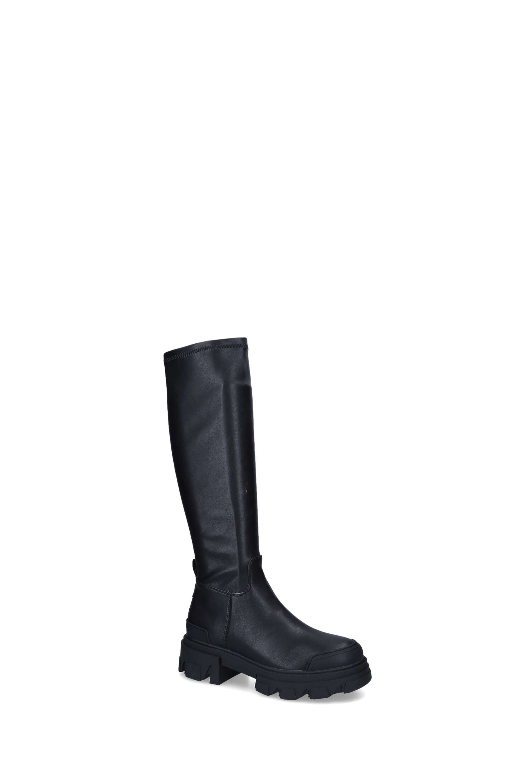 Buy KG Kurt Geiger Black Trekker Sock Knee Boots from the Next UK ...