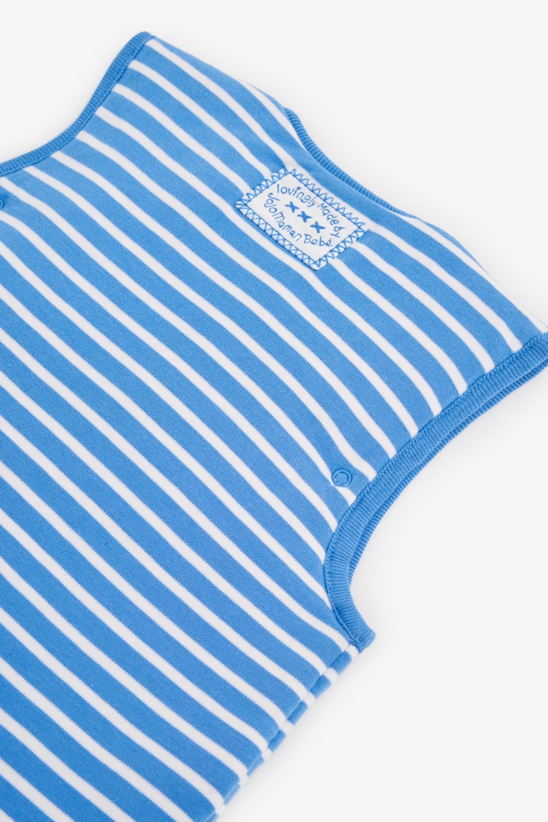 Buy JoJo Maman Bébé Blue Dino Appliqué 2.5 Tog Baby Sleeping Bag from