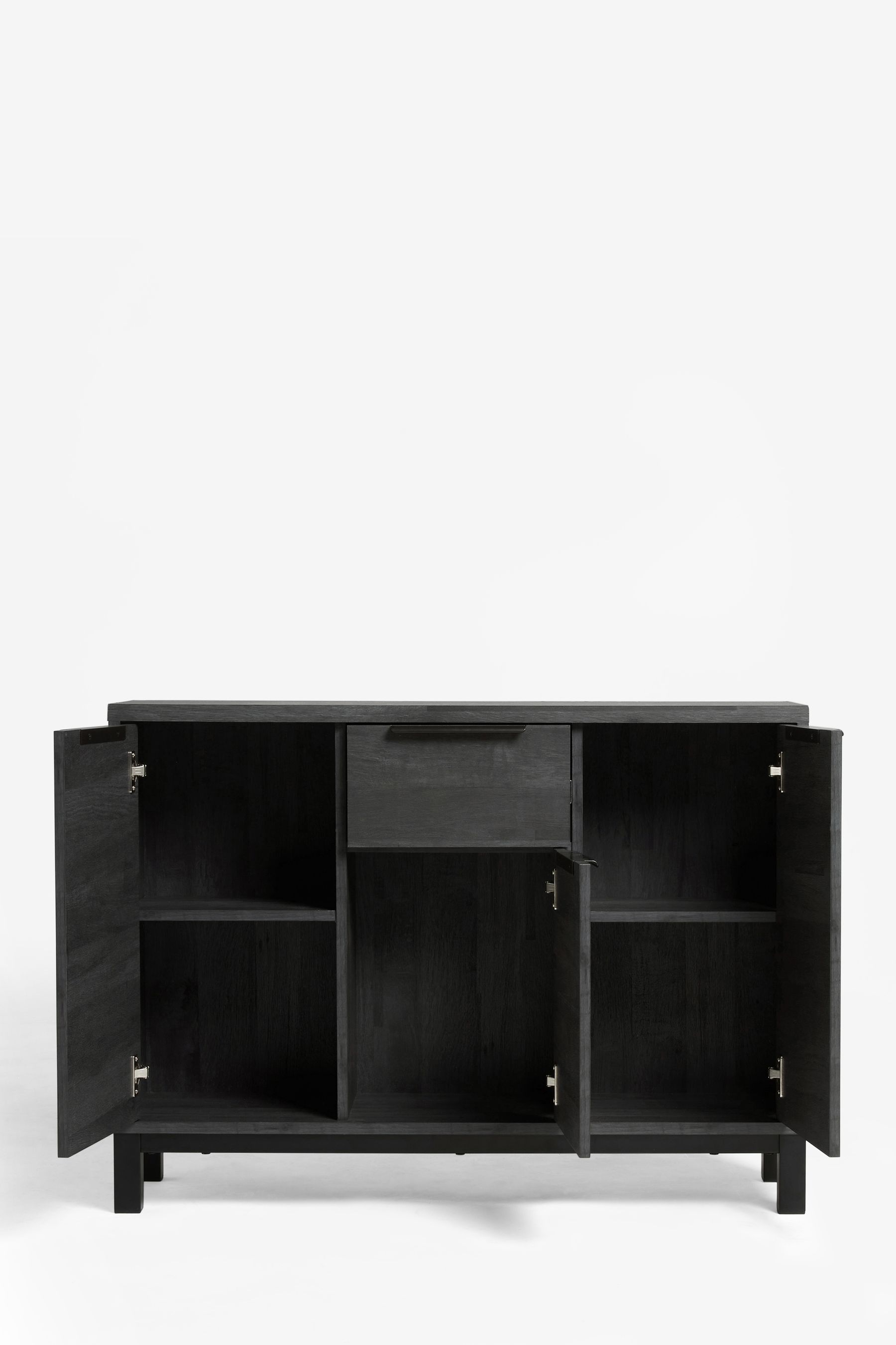 Buy Black Bronx Oak Effect Large Sideboard from the Next UK online shop