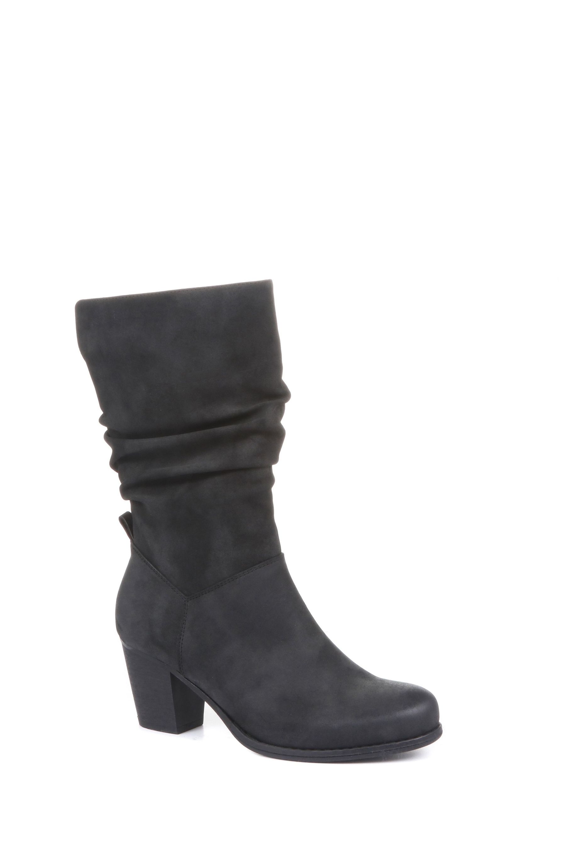 Buy Pavers Slouch Black Boots from the Next UK online shop