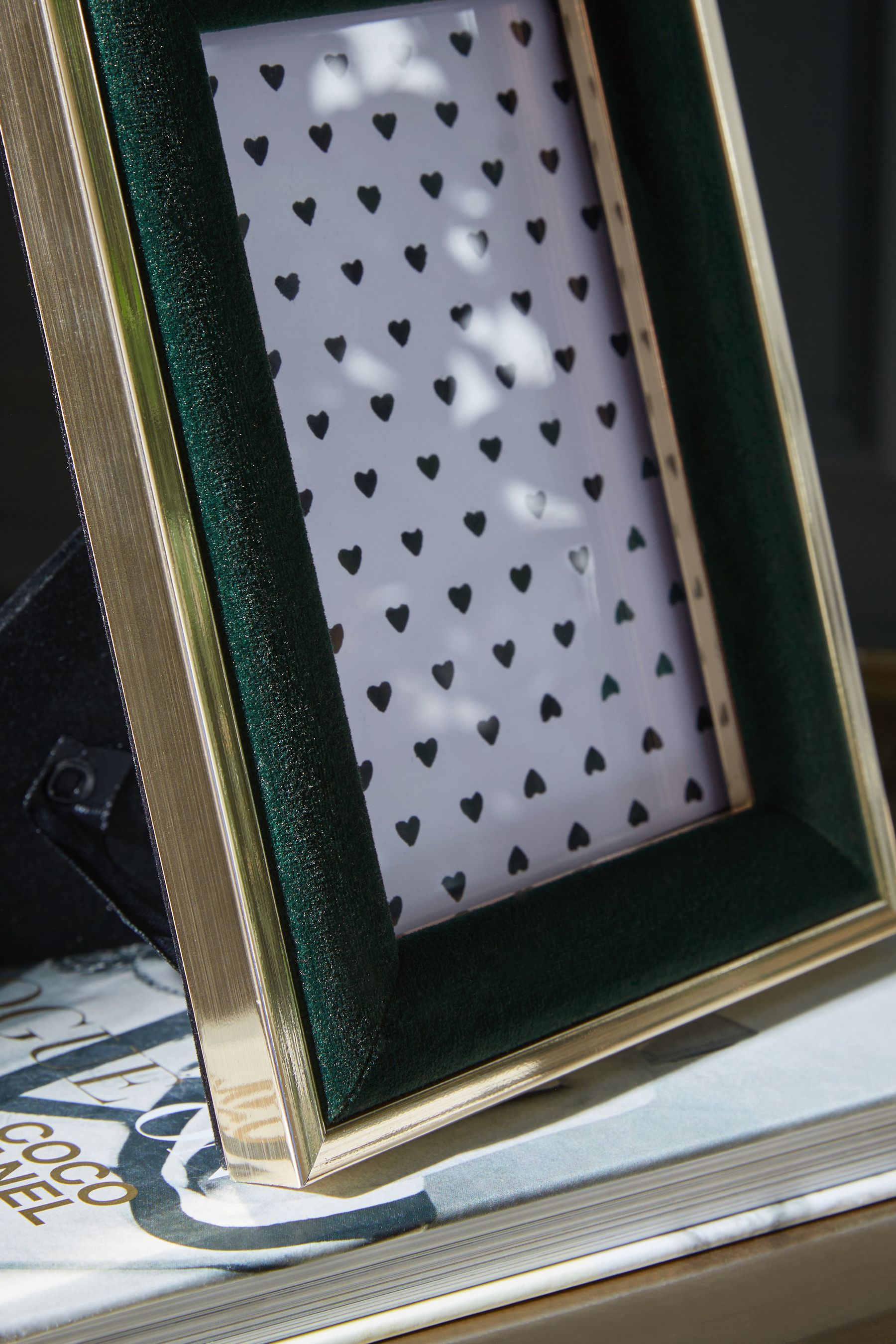 Buy Green Velvet Picture Frame from Next Ireland