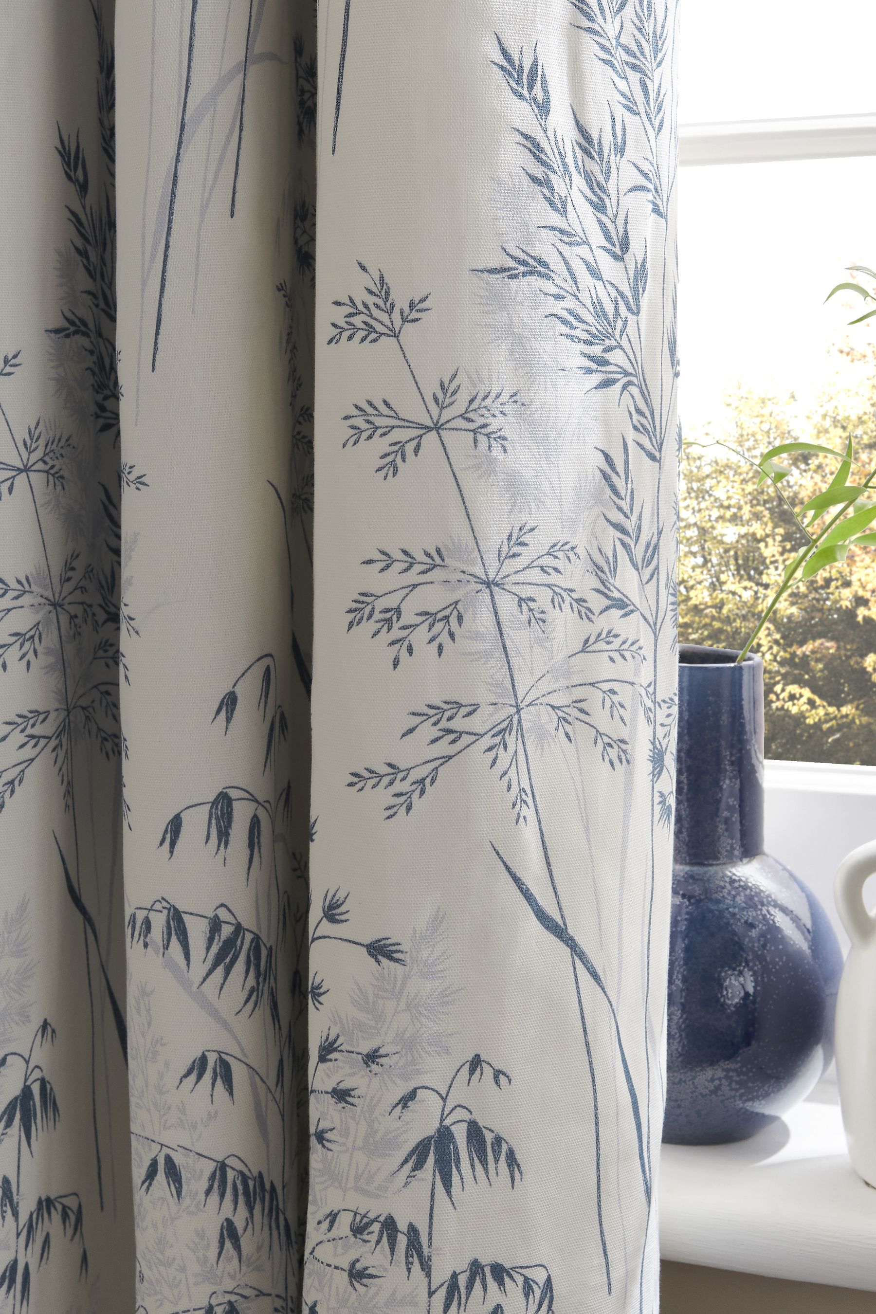 Buy Next Cotton Floral Eyelet Blackout/Thermal Curtains from Next Ireland