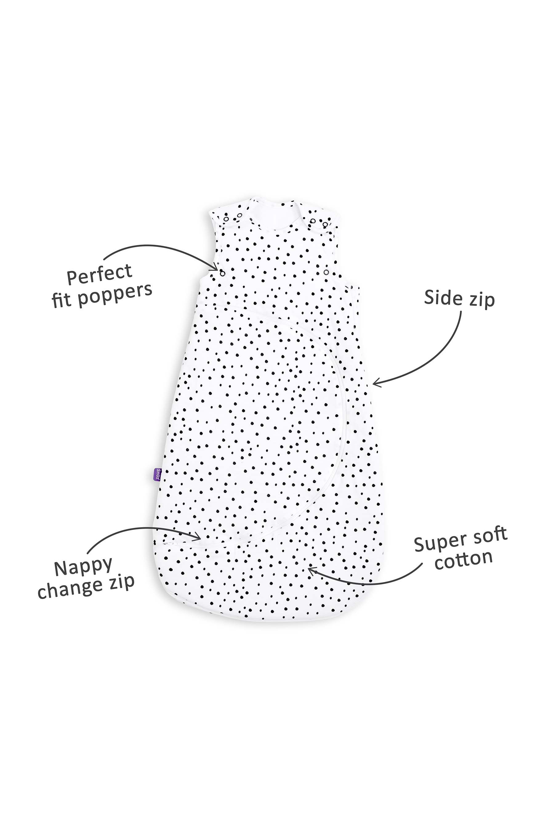 Buy Snuz White 2.5 Tog Baby Sleep Bag from the Next UK online shop