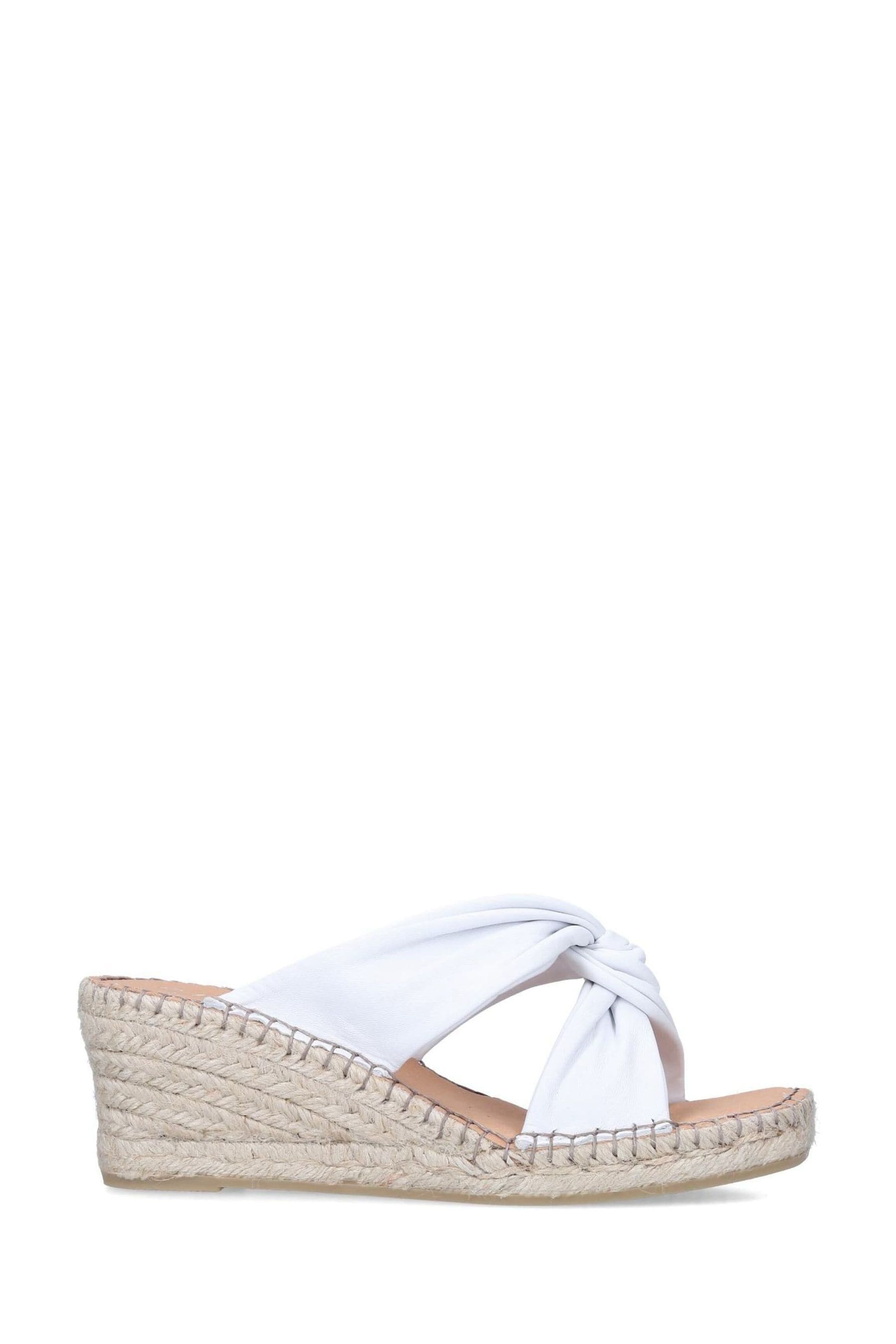 Buy Carvela Comfort White Twist Sandals from the Next UK online shop