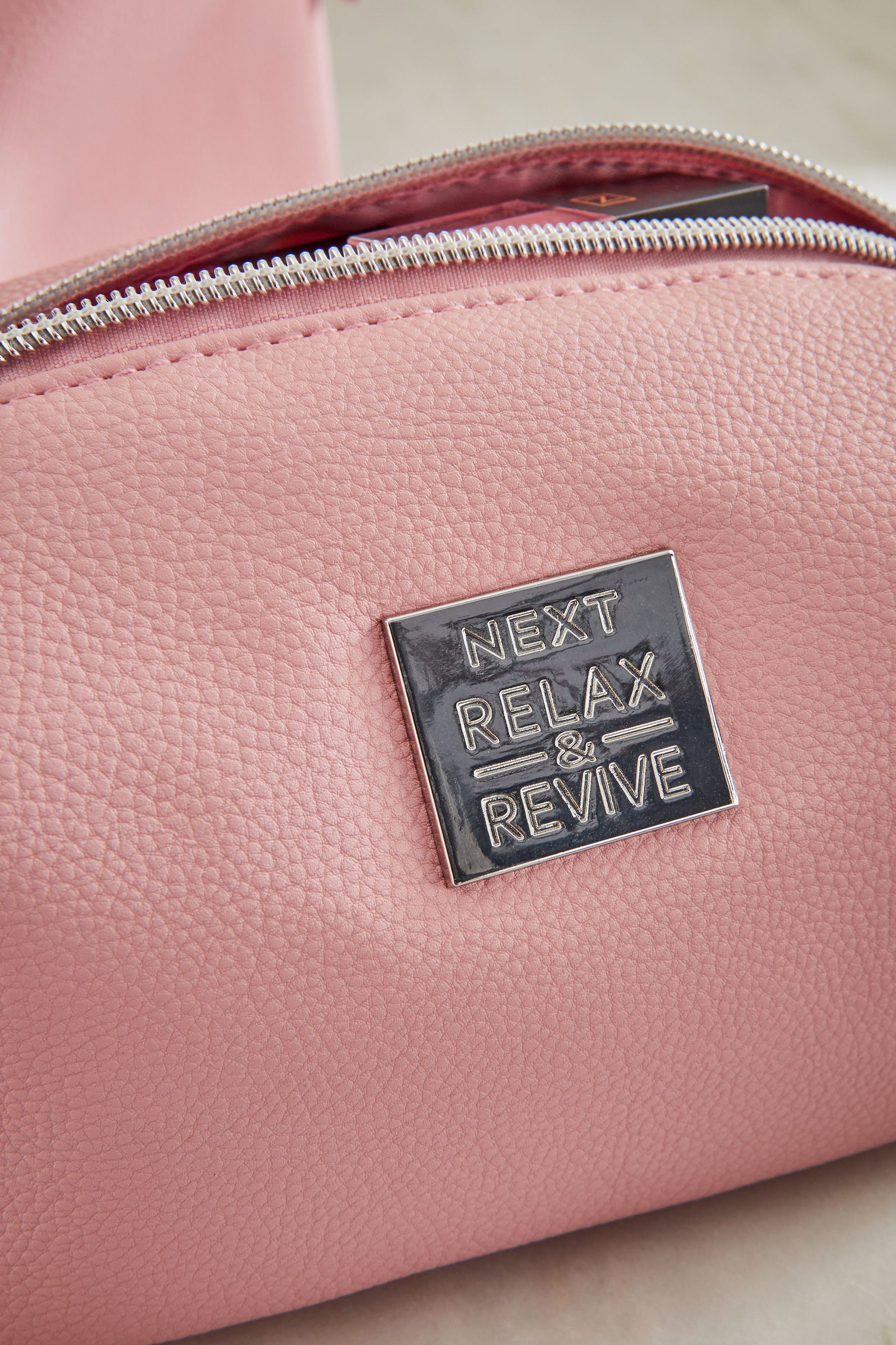 Buy Faux Leather Slouch MakeUp Bag from the Next UK online shop