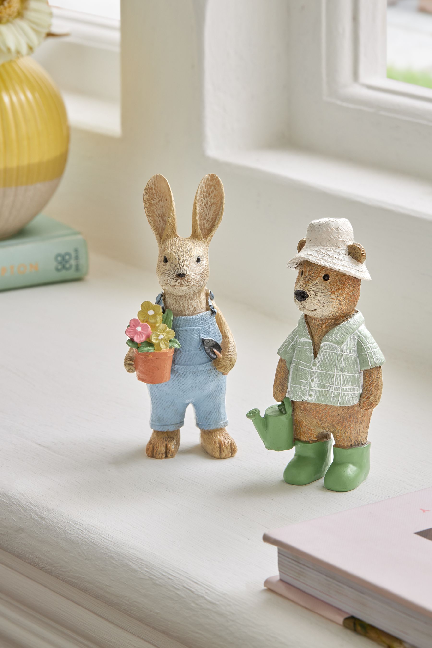 Buy Set of 2 Gardening Bertie the Bear and Rosie the Rabbit Hobby