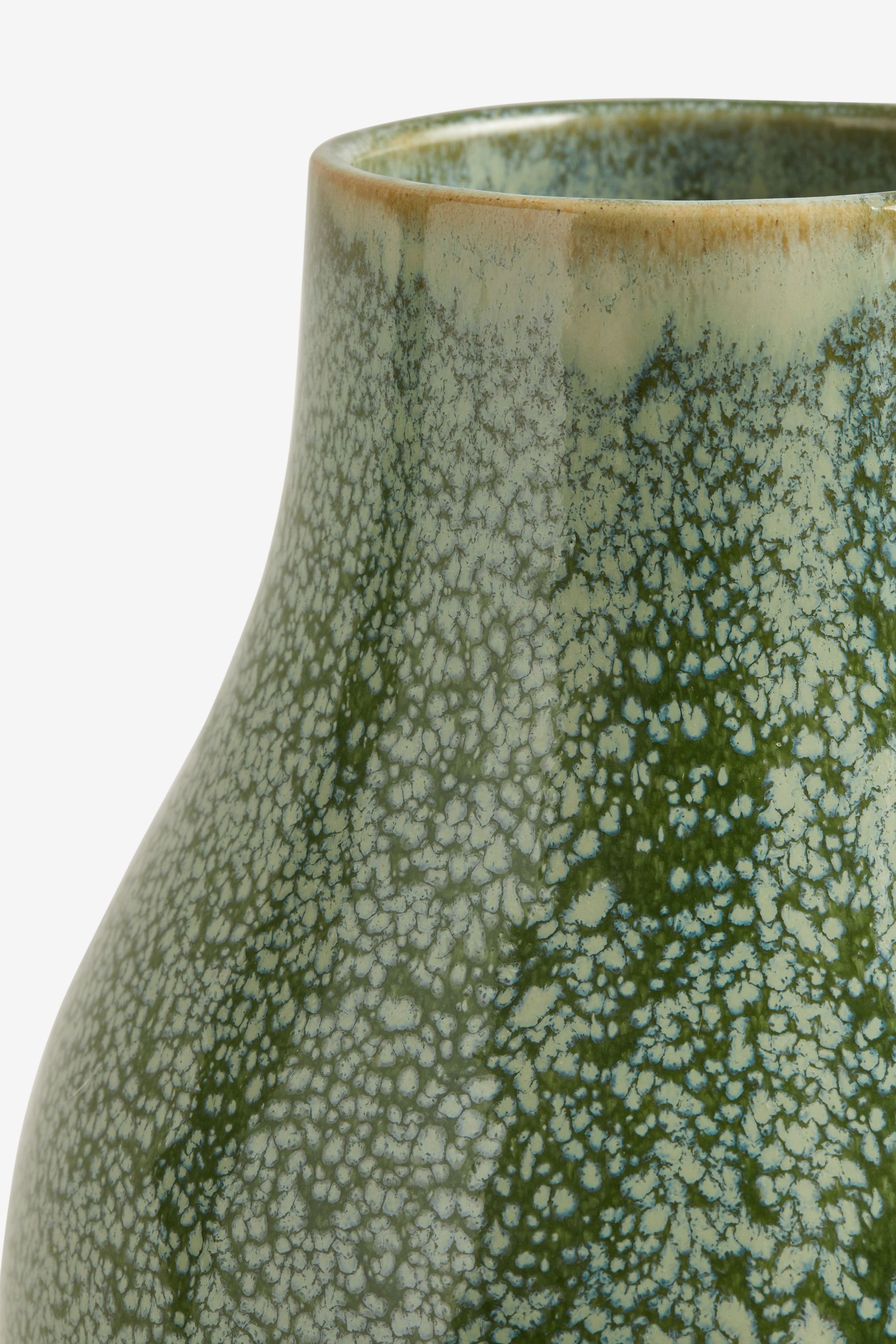 Buy Reactive Glaze Ceramic Flower Vase from Next USA