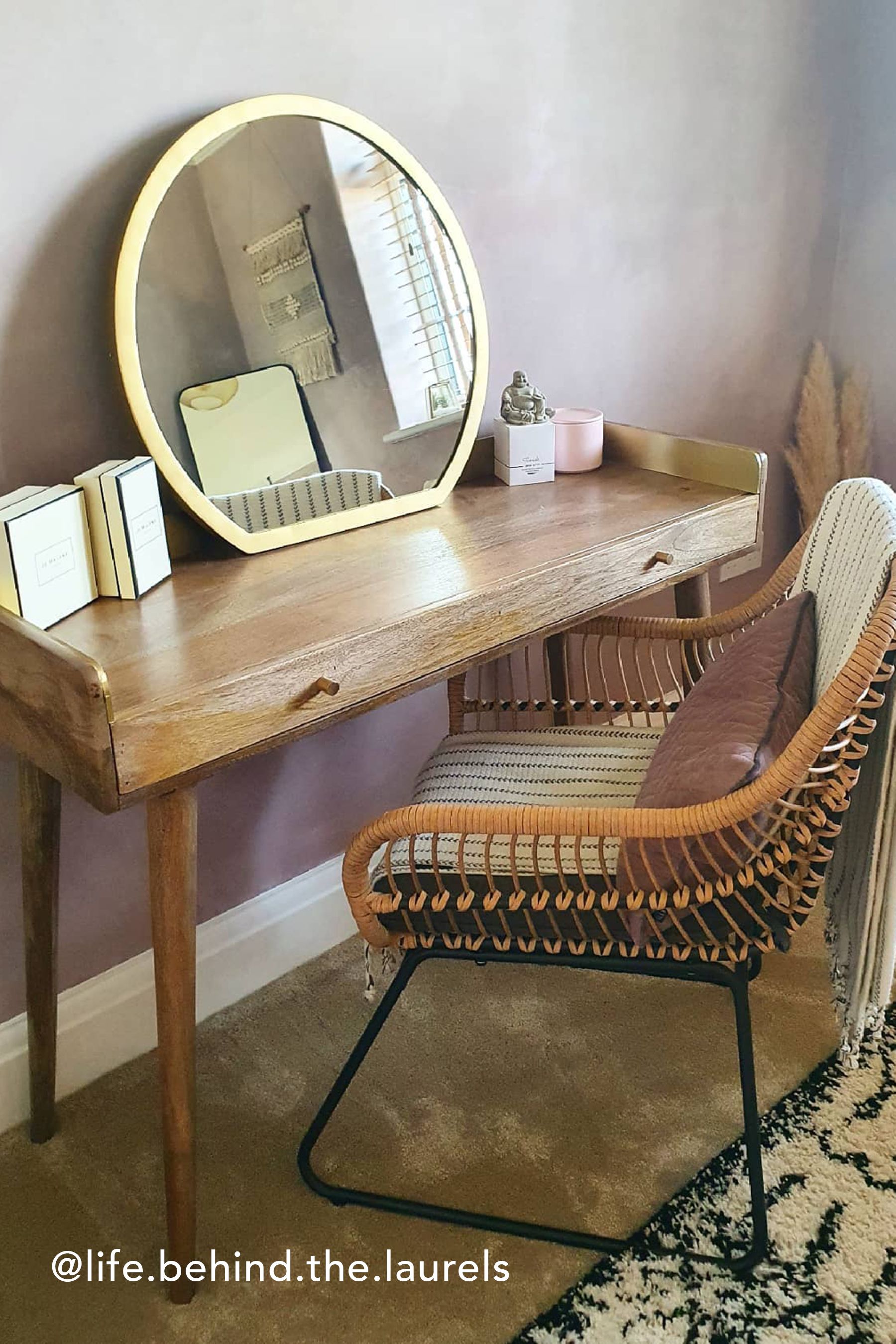 Buy Swoon Natural Fresco Console Dressing Table from Next Ireland