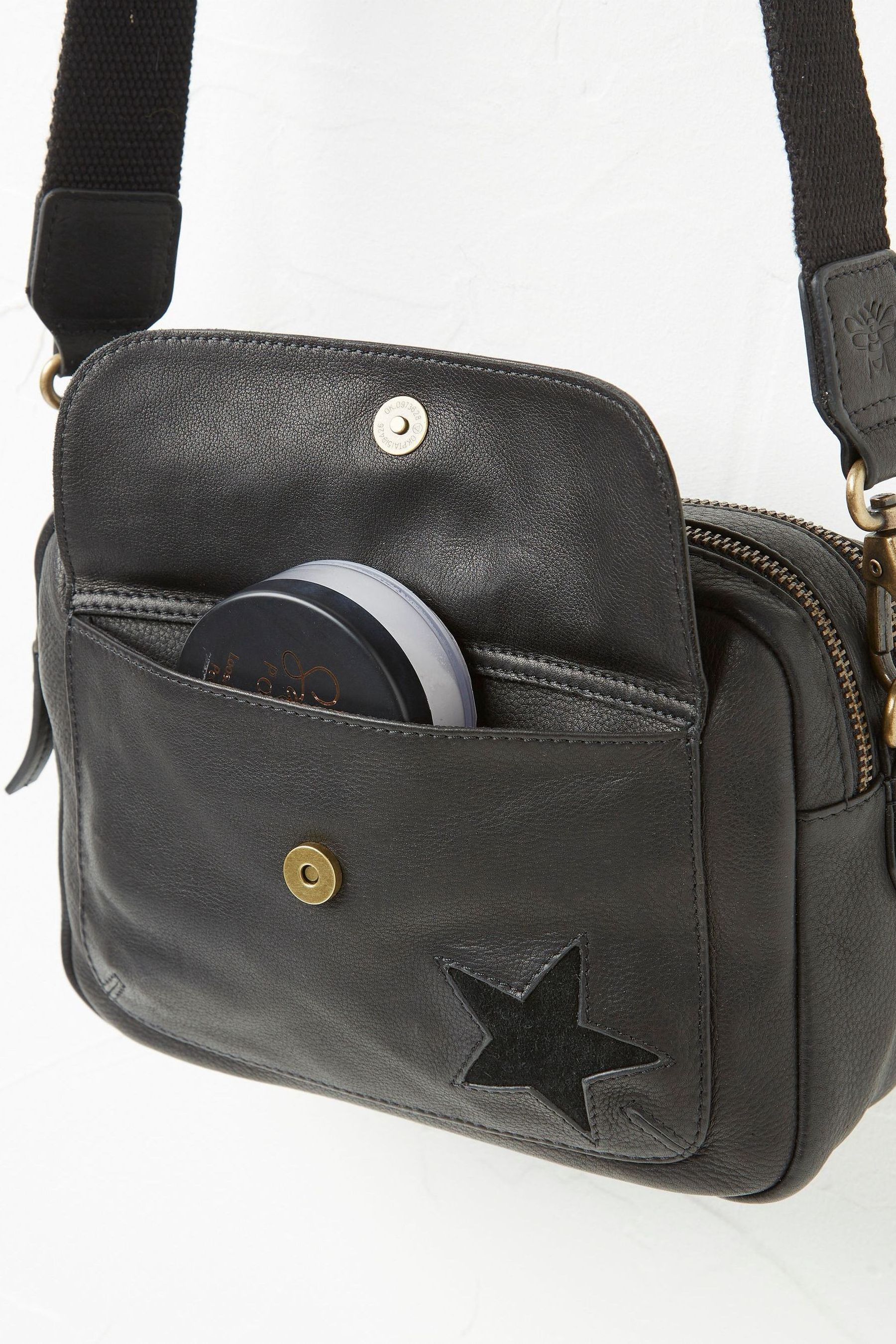 Buy FatFace Black Oslo Star Camera Bag from the Next UK online shop
