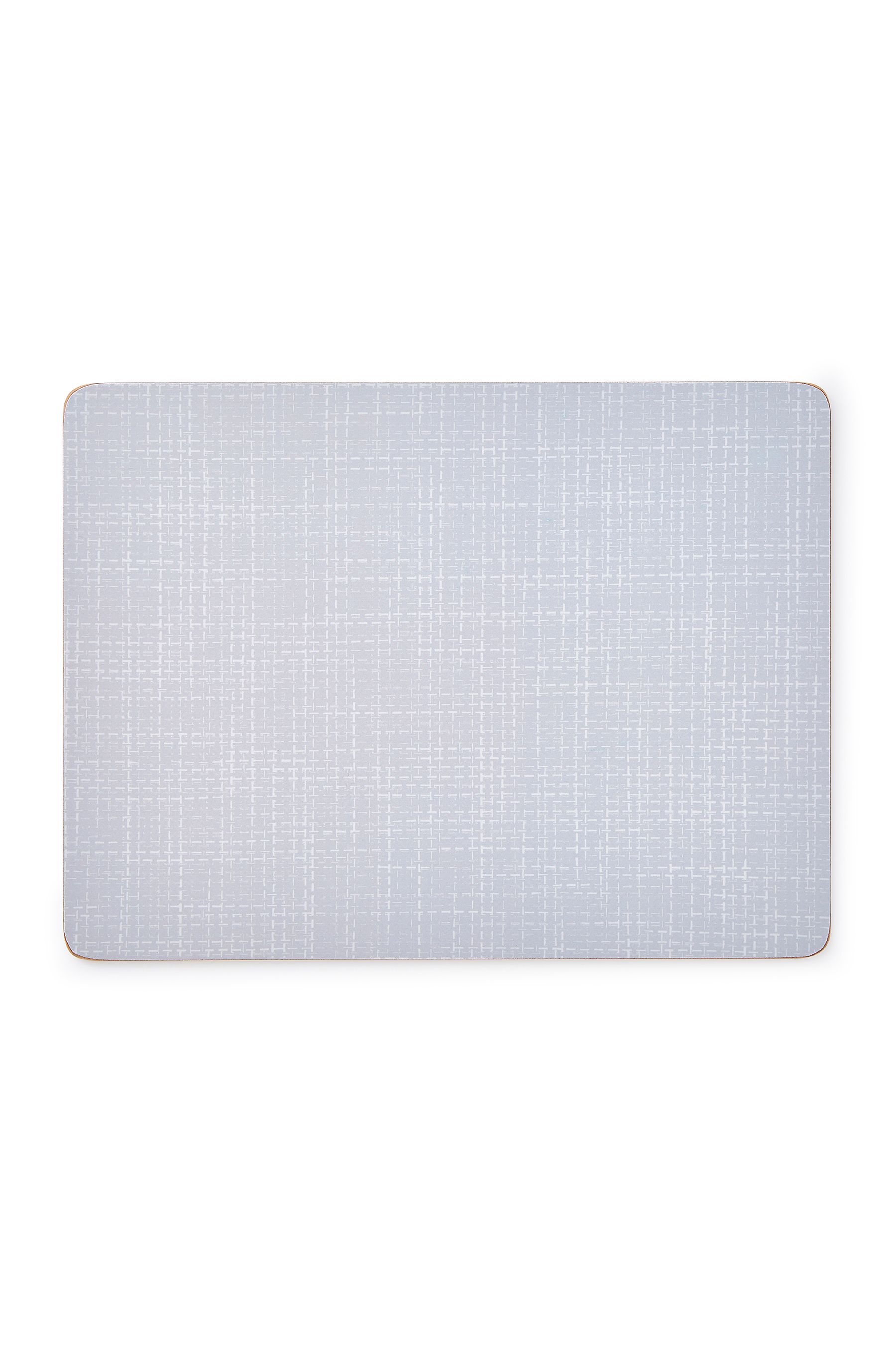 Buy Pimpernel Large Set of 4 Hessian Grey Placemats from Next Ireland