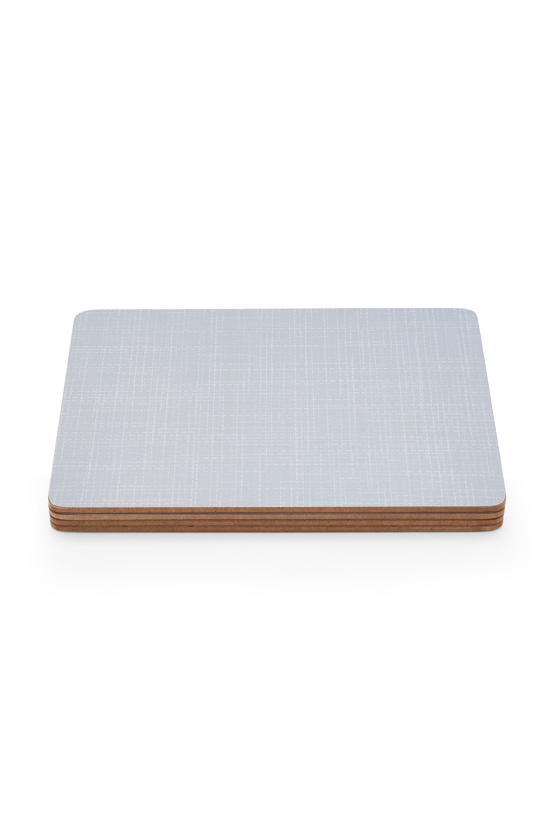 Buy Pimpernel Large Set of 4 Hessian Grey Placemats from Next Ireland