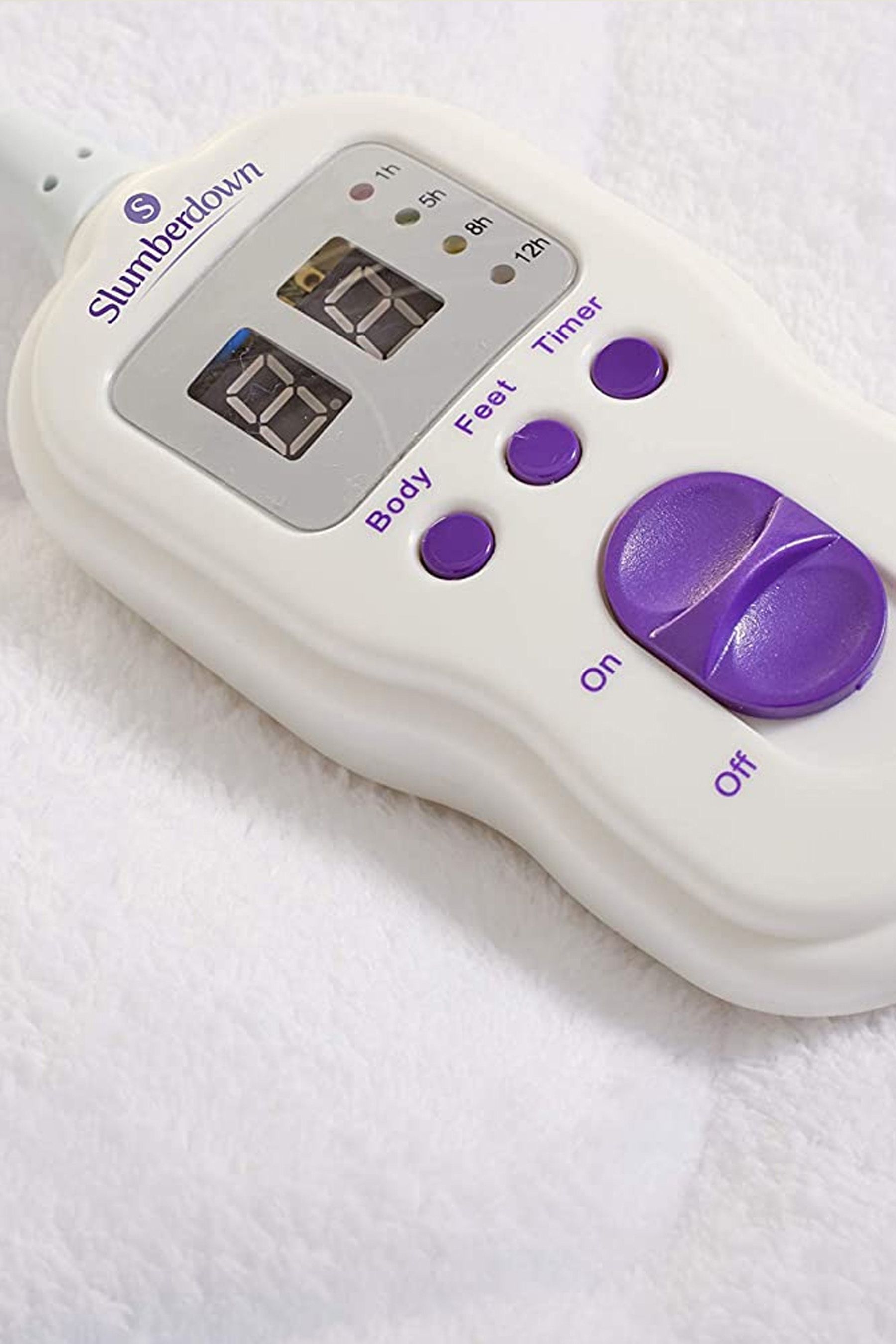 Buy Slumberdown Wonderfully Warm 9 Heat Setting Electric White Blanket