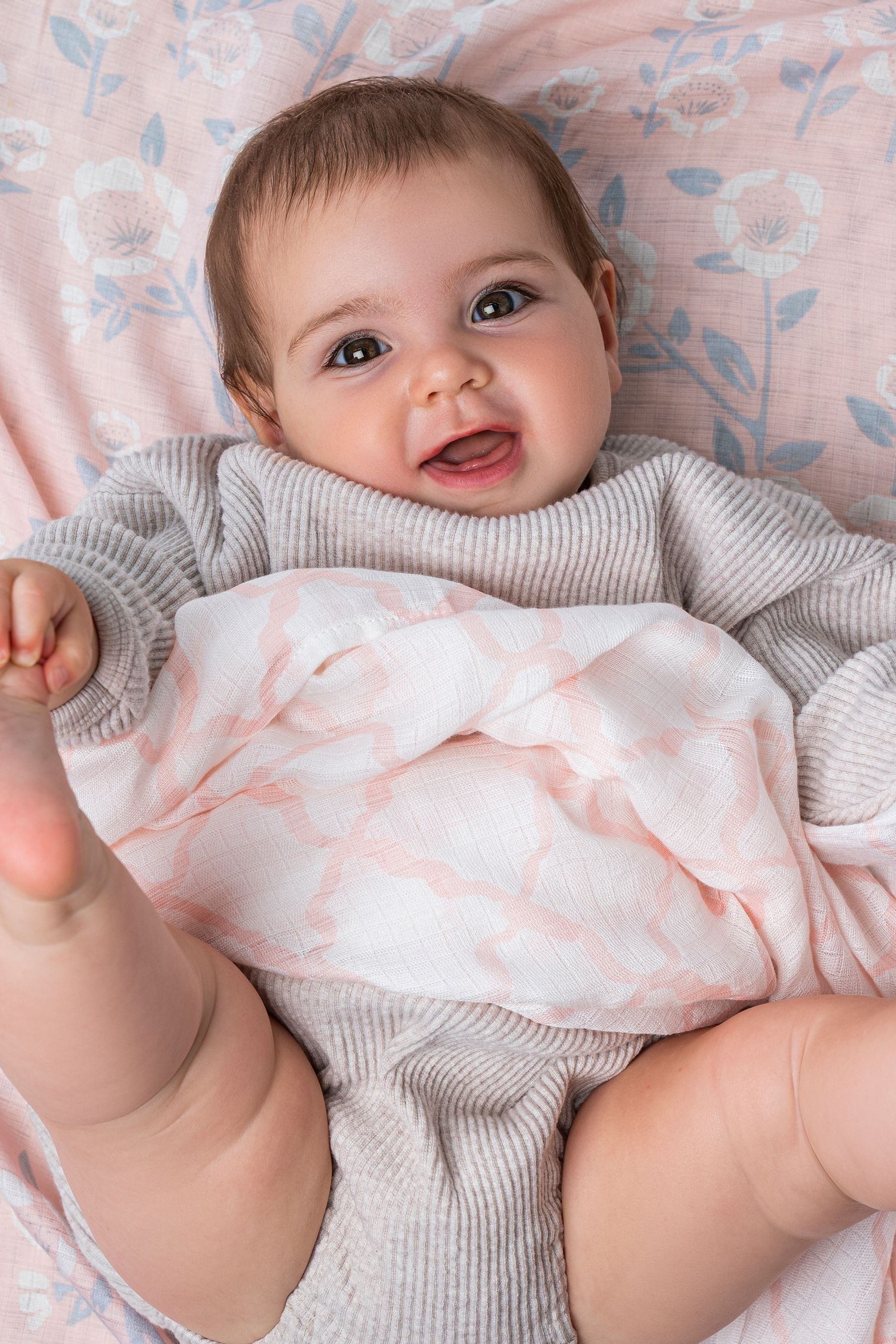 Buy aden + anais essentials Silky Soft Muslin Blankets 2 Pack Stencil