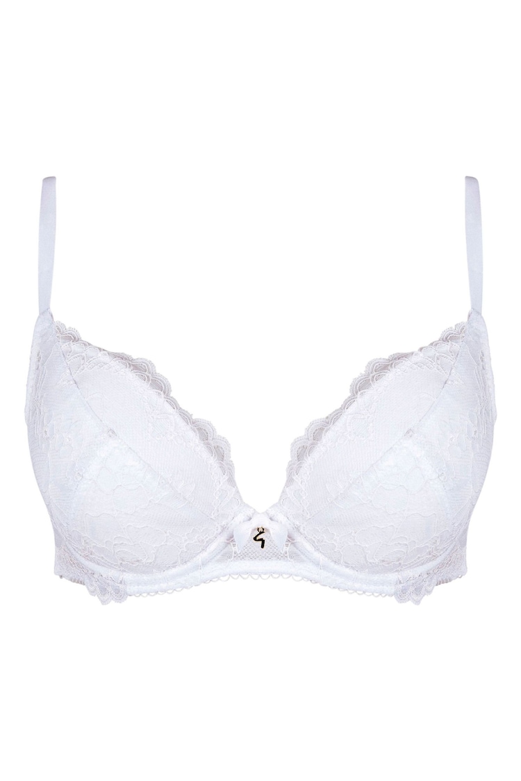Blanco - Sujetador escotado de encaje con relleno Superboost de Gossard - Imagen 1 de 1